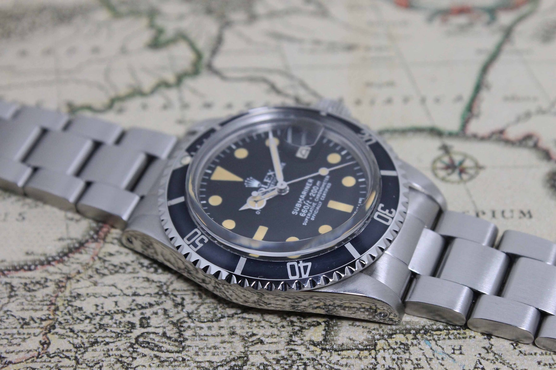 1979 Rolex Submariner MK1 Pumpkin Patina Ref. 1680