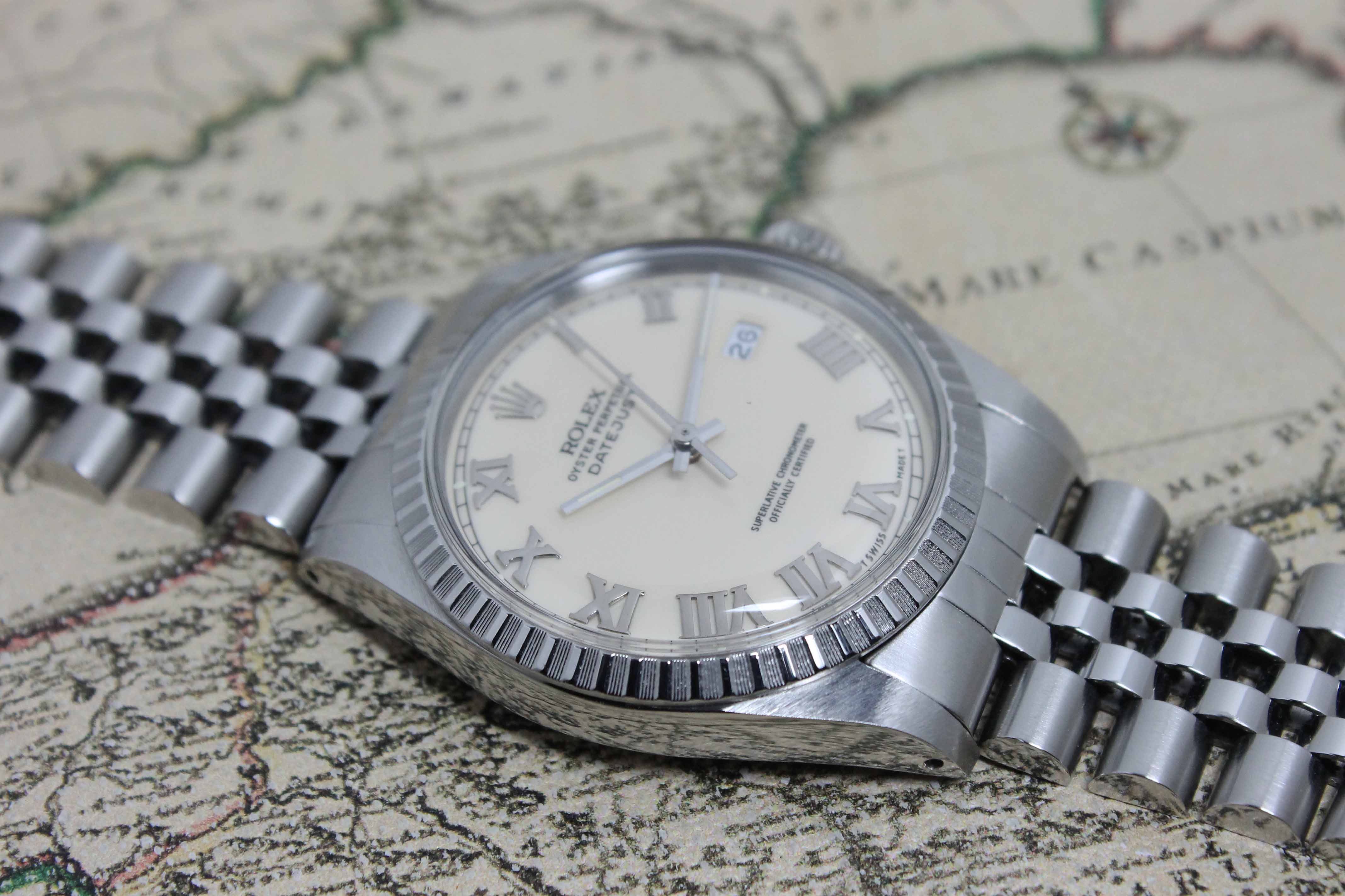 1985 Rolex Datejust Ivory Dial Ref. 16030