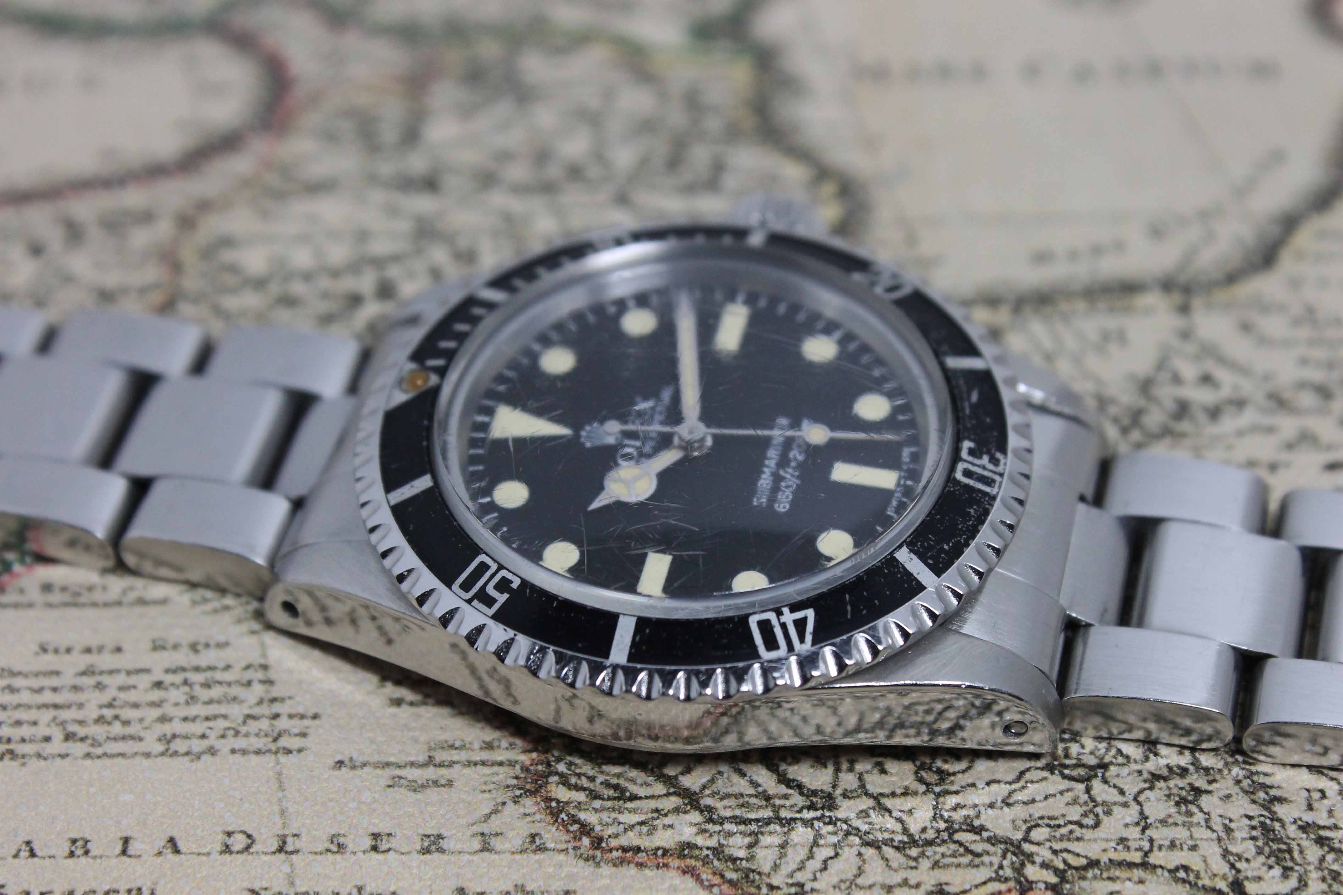 1982 Rolex Submariner Maxi MK4 Ref. 5513 (Full Set)