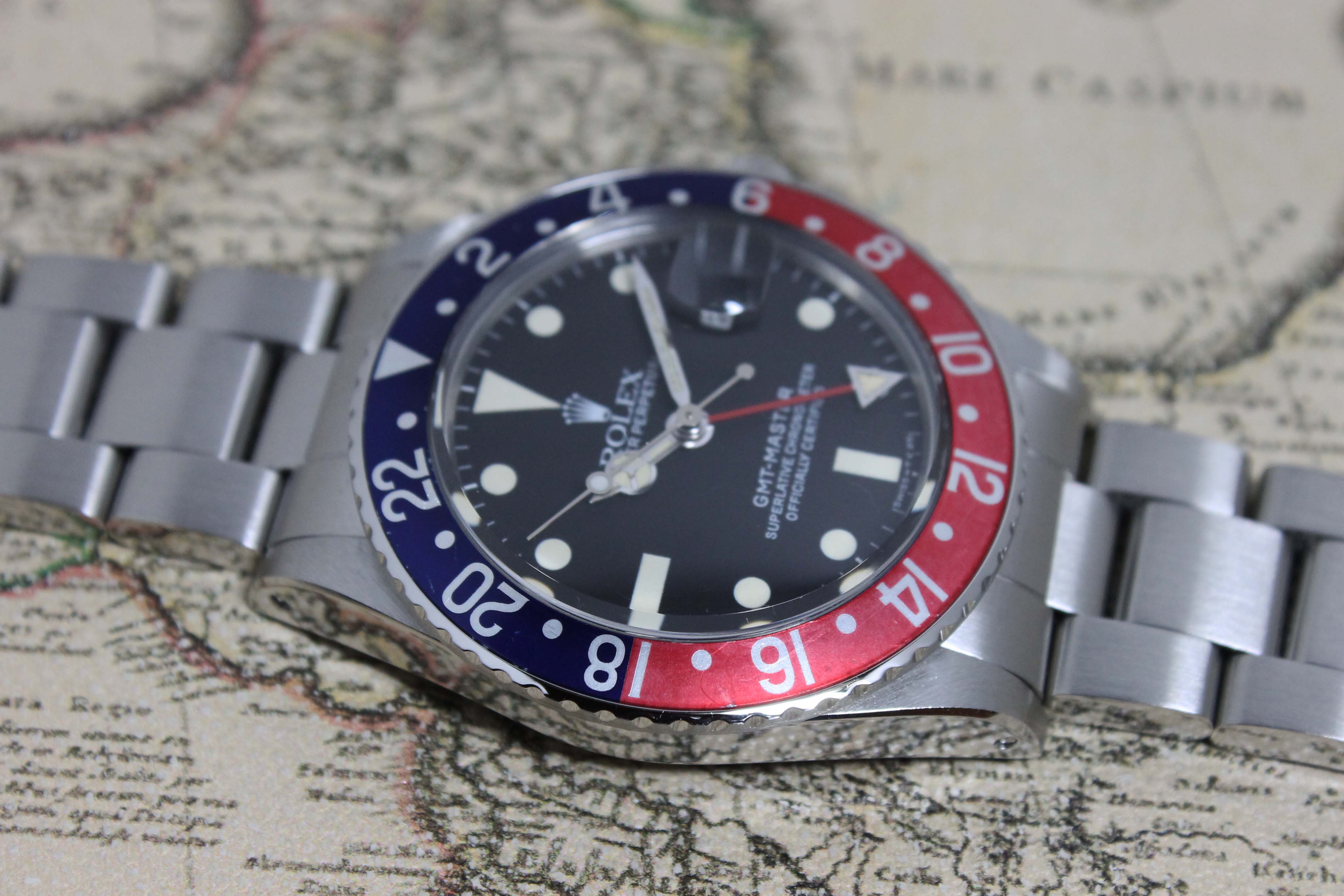 1984 Rolex GMT Master Matte Ref. 16750 (Full Set)