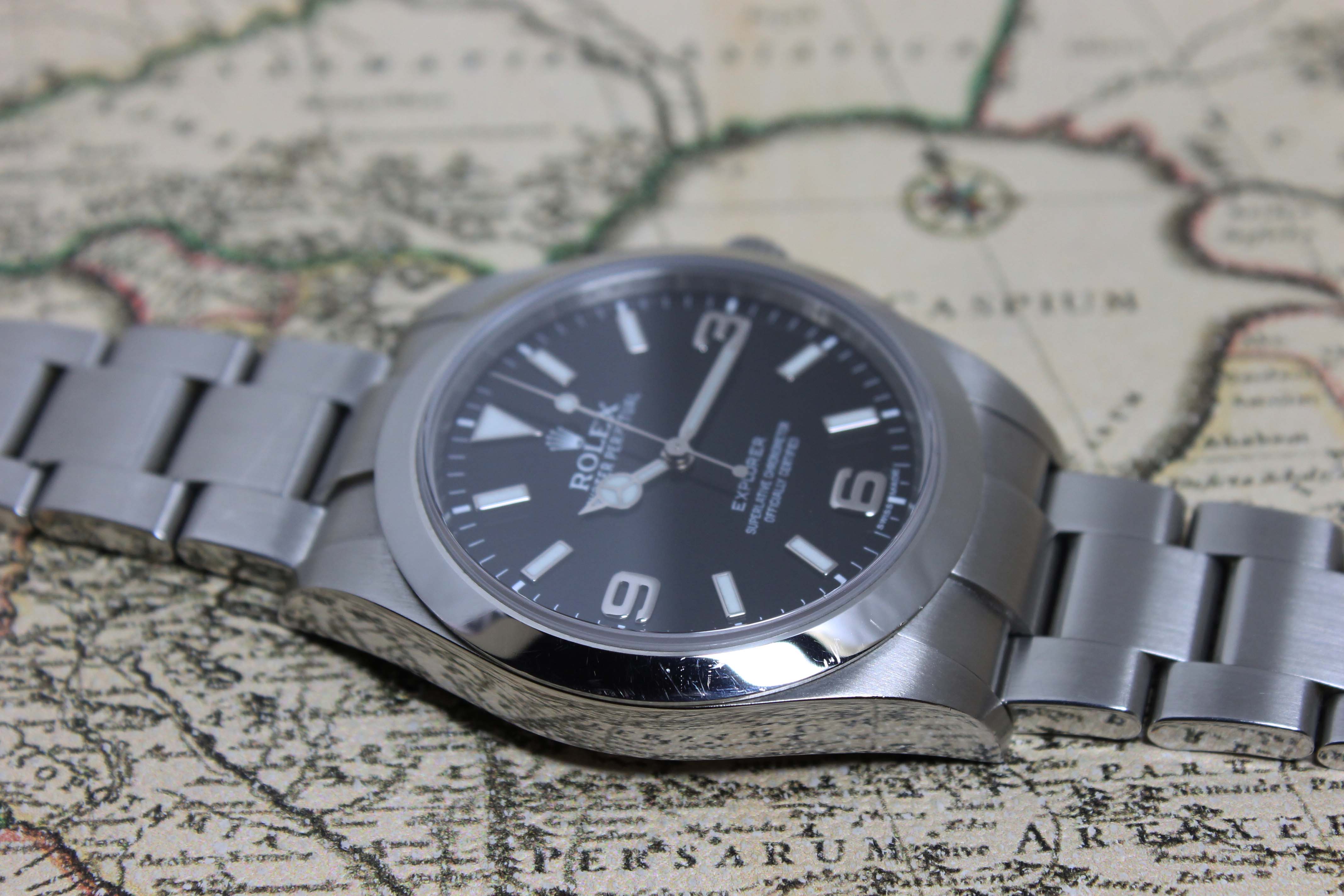 2012 Rolex Explorer I Ref. 214270 (Full Set)