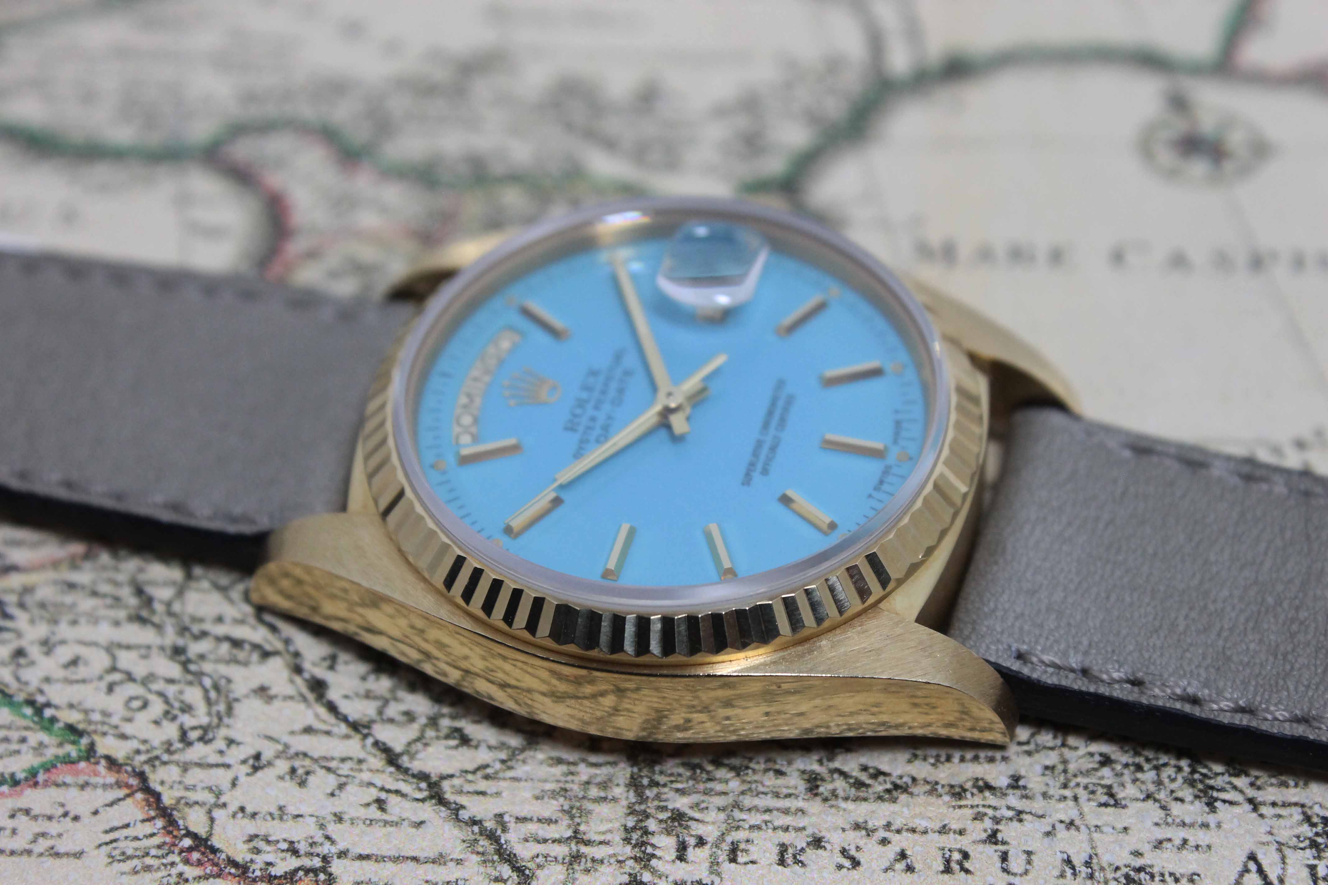 1979 Rolex Day Date Stella Turquoise Ref. 18038