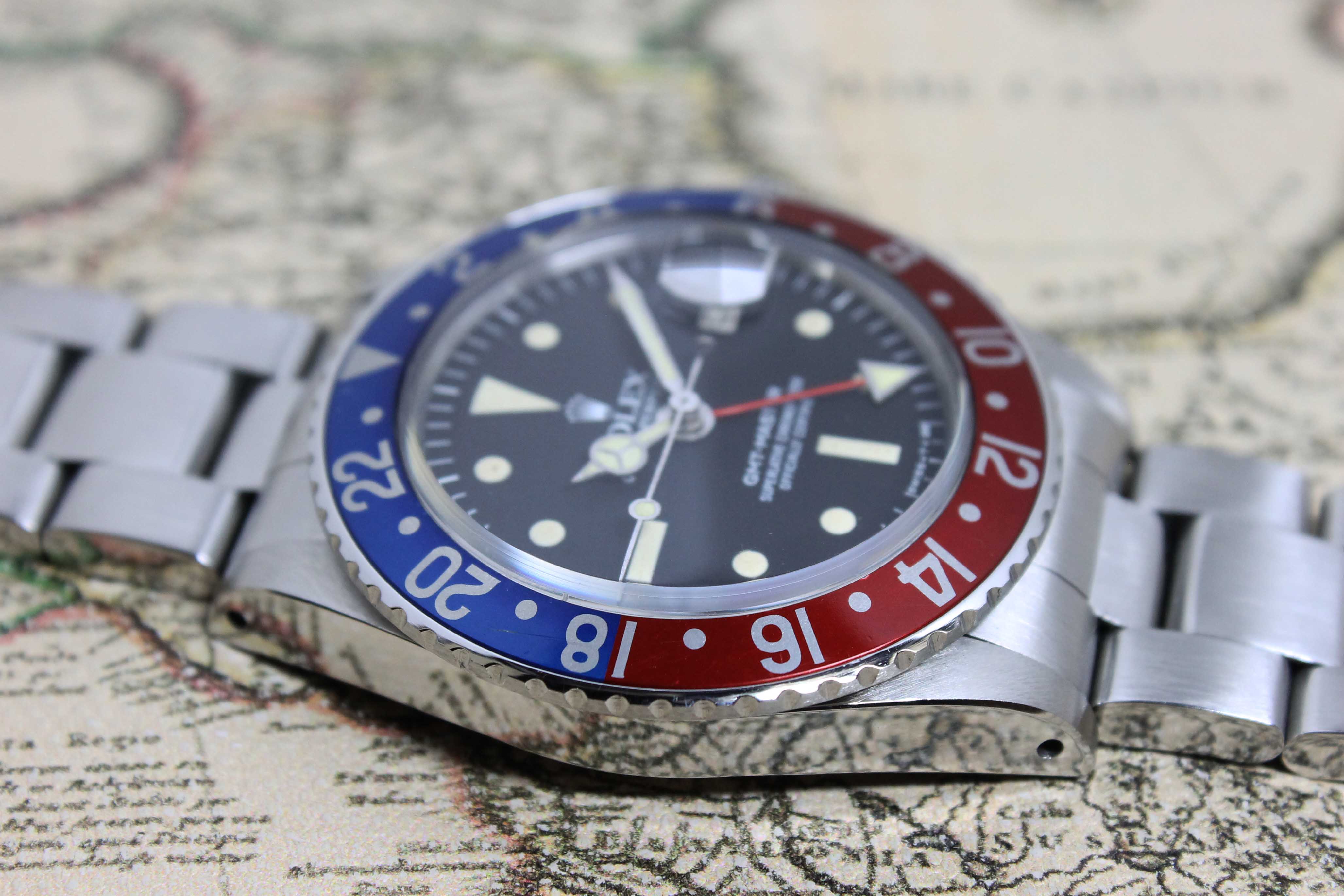 Rolex GMT Master MK3 Radial Ref. 1675 Year 1977 (Full Set)