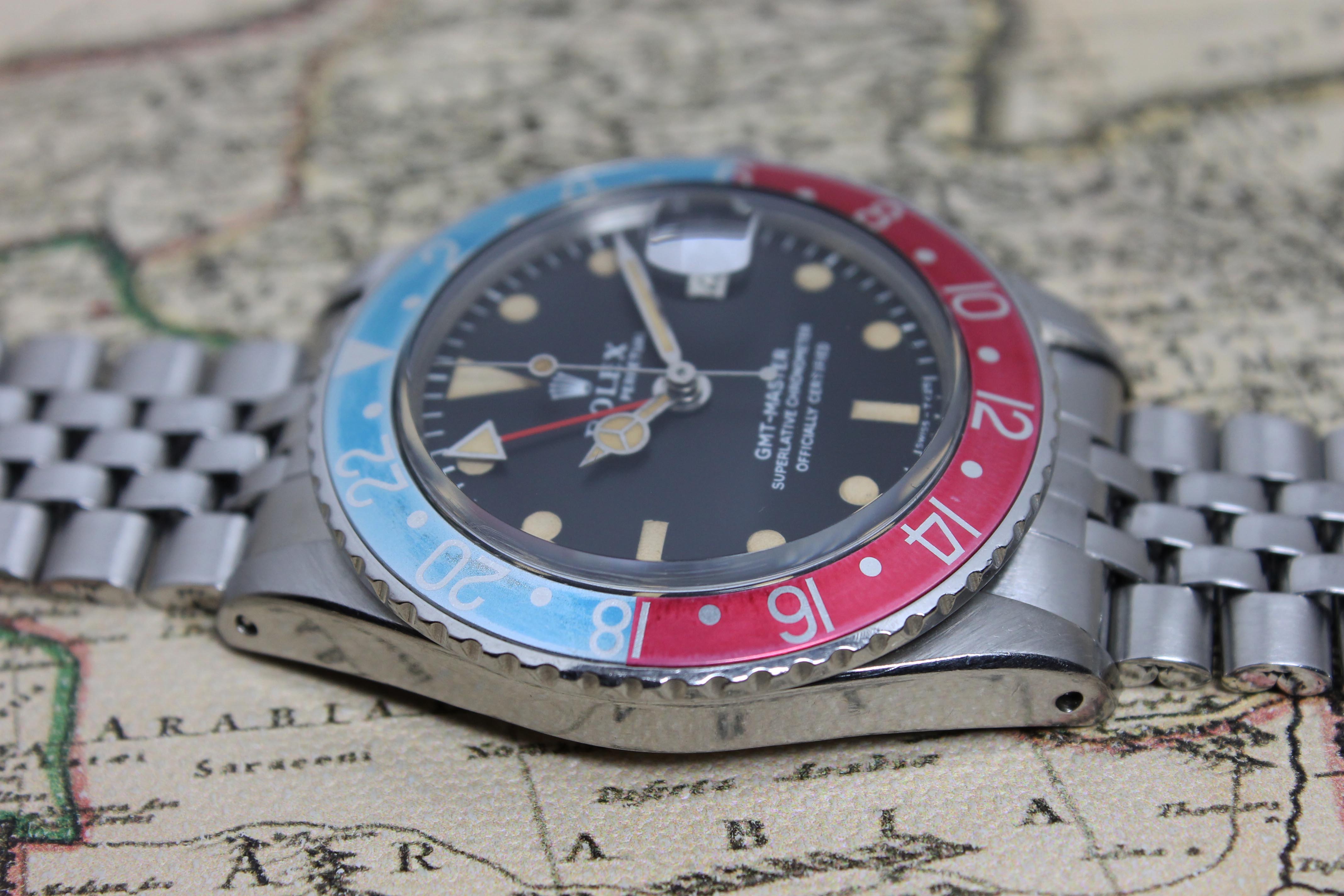 Rolex GMT Master Ref. 1675 Year 1968