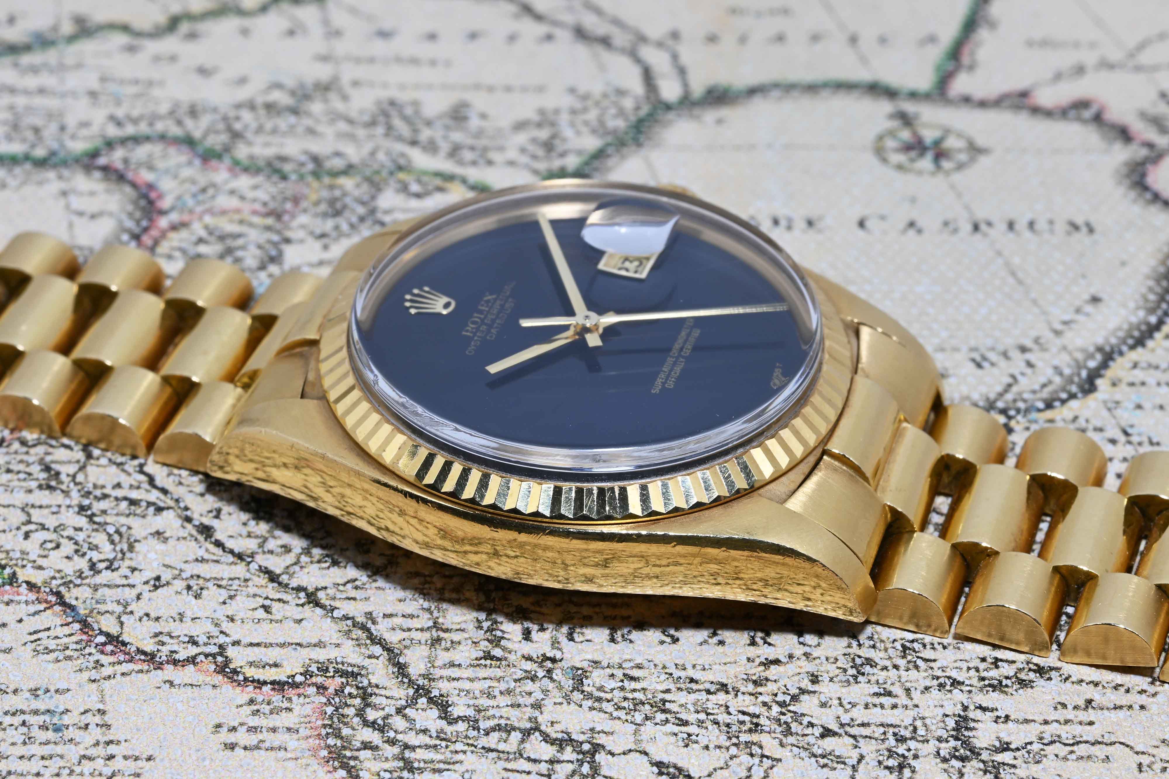 1978 Rolex Datejust Onyx Dial Ref. 1601