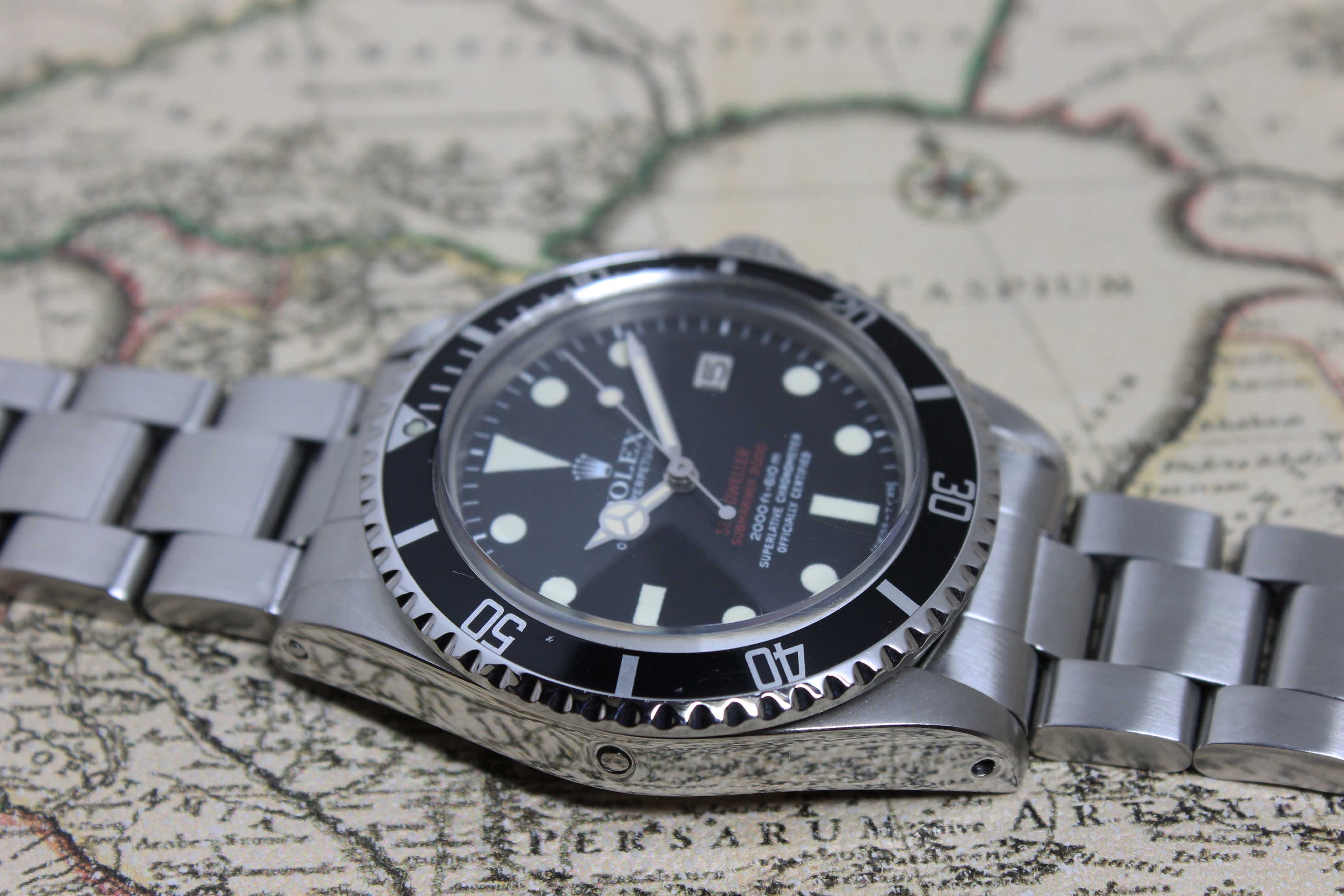 1974 Rolex Double Red Sea Dweller MK3 Ref. 1665 (Full Set)