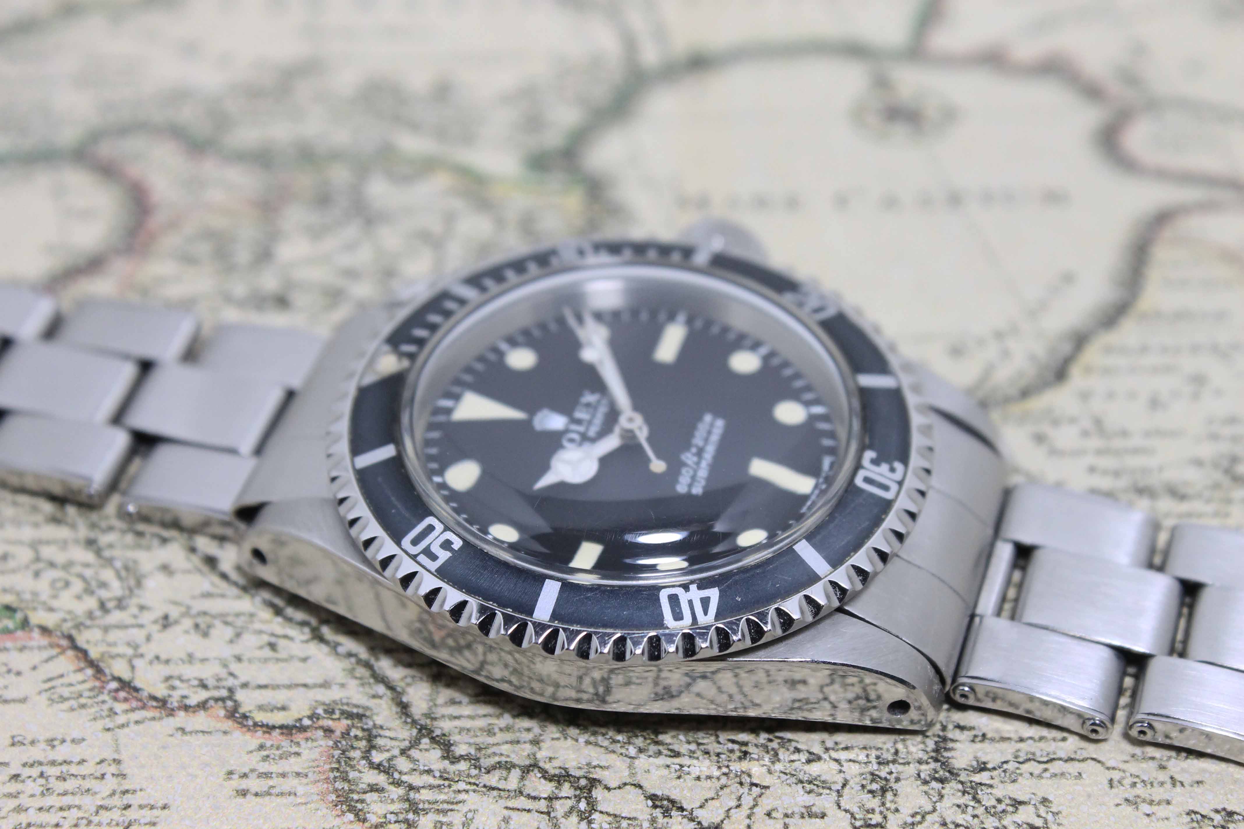 1970 Rolex Submariner Serif Dial Ref. 5513