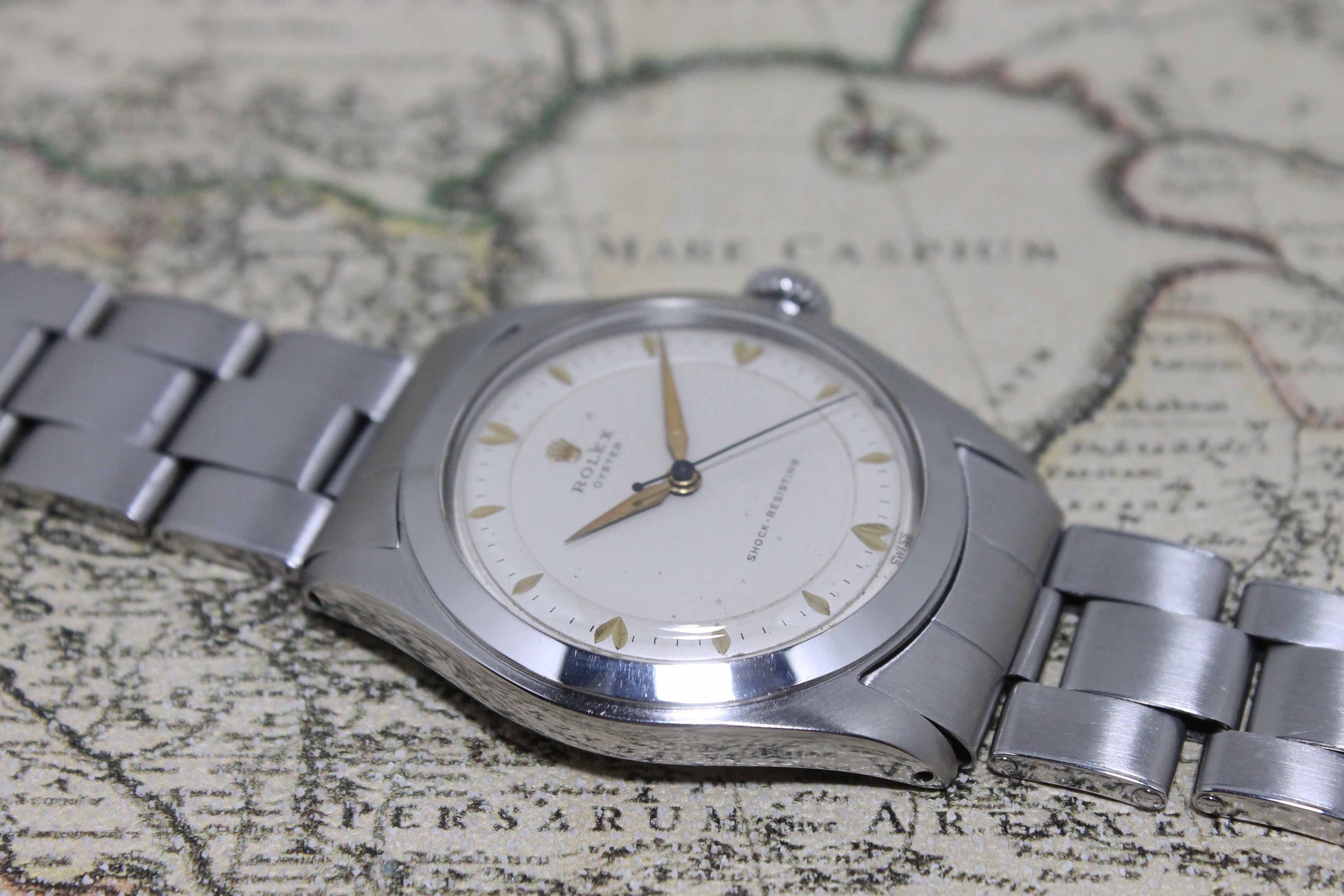 1953 Rolex Heart Index Dial Ref. 6082