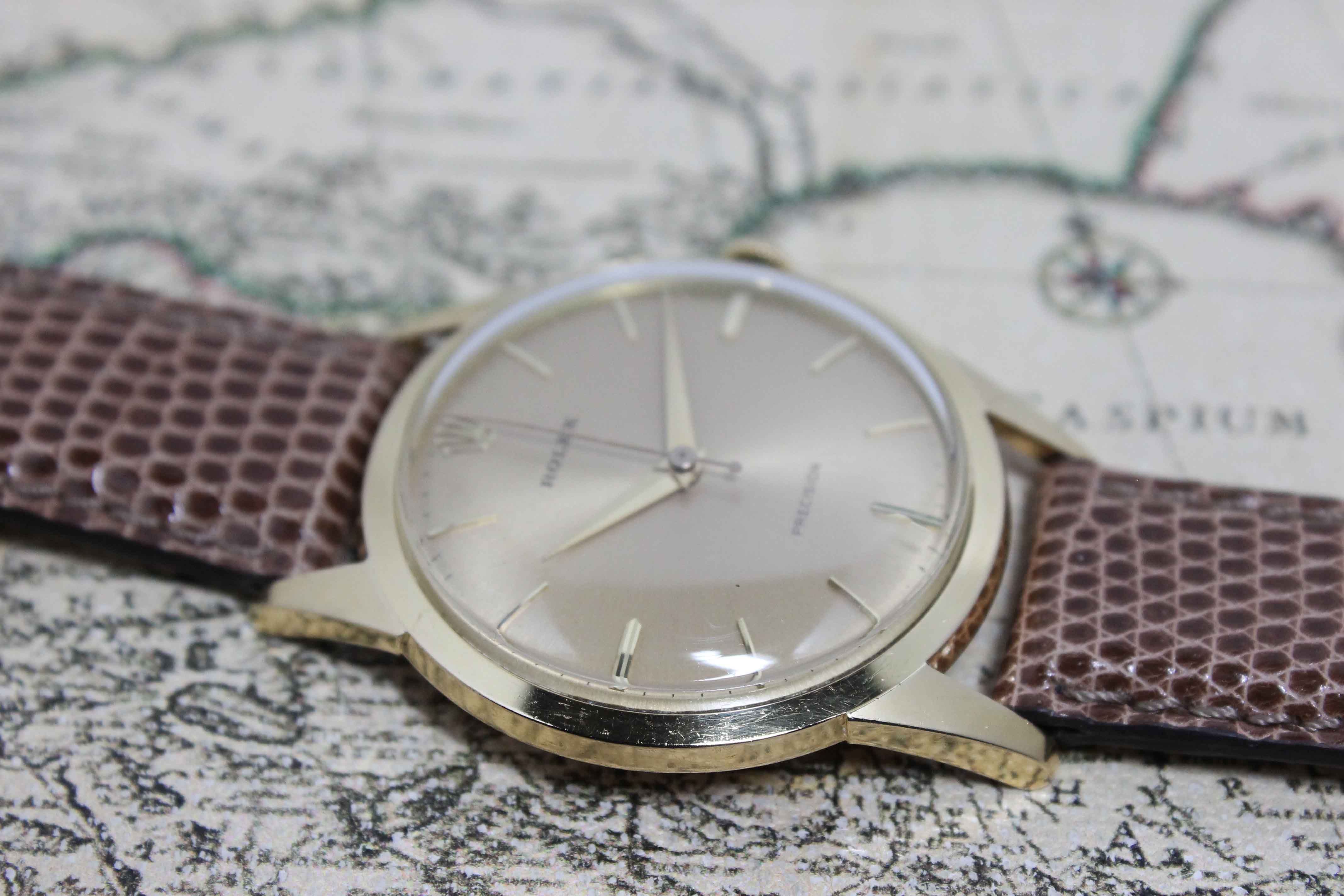 1960 Rolex Dress Watch Oversized Ref. 9004