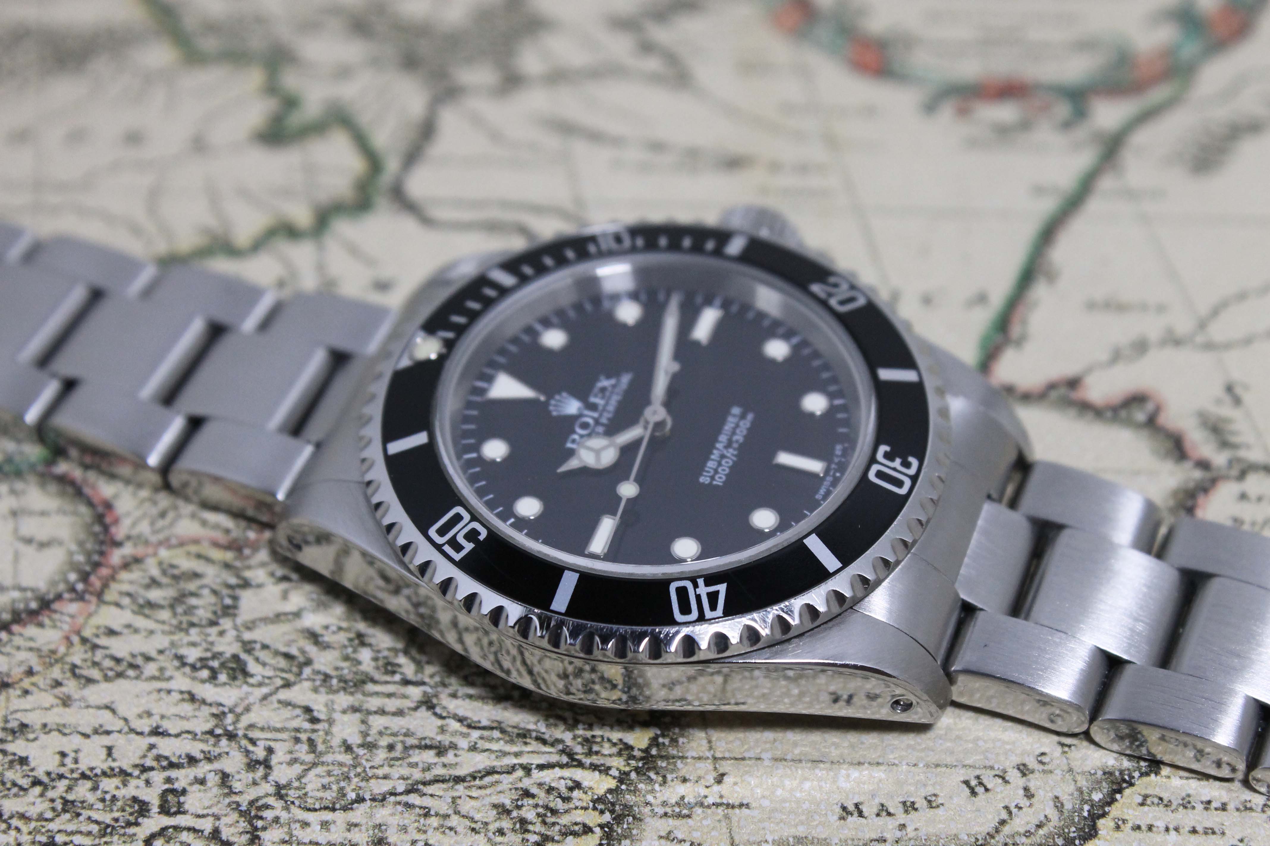 1997 Rolex Submariner No Date Tritium Dial Ref. 14060