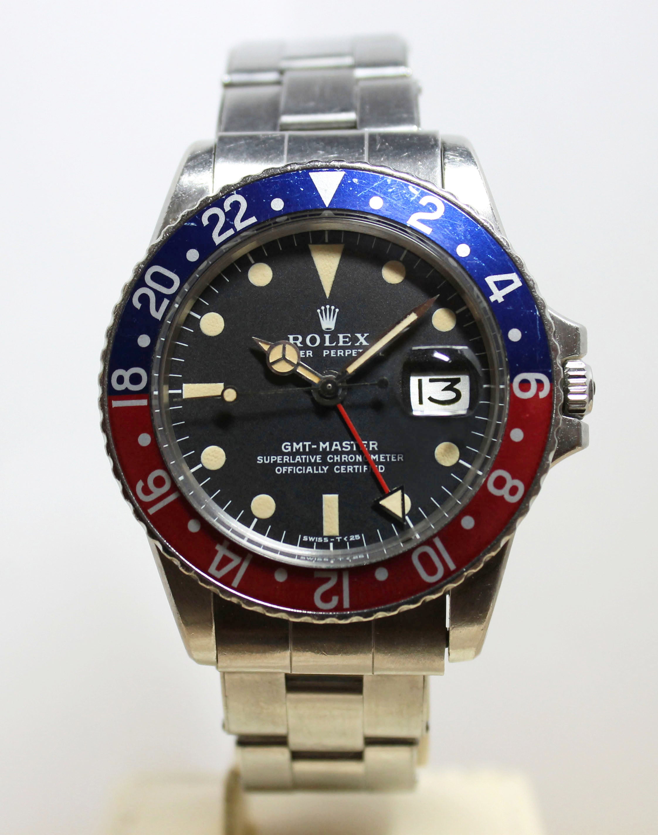 Rolex GMT Master Ref. 1675 Year 1972