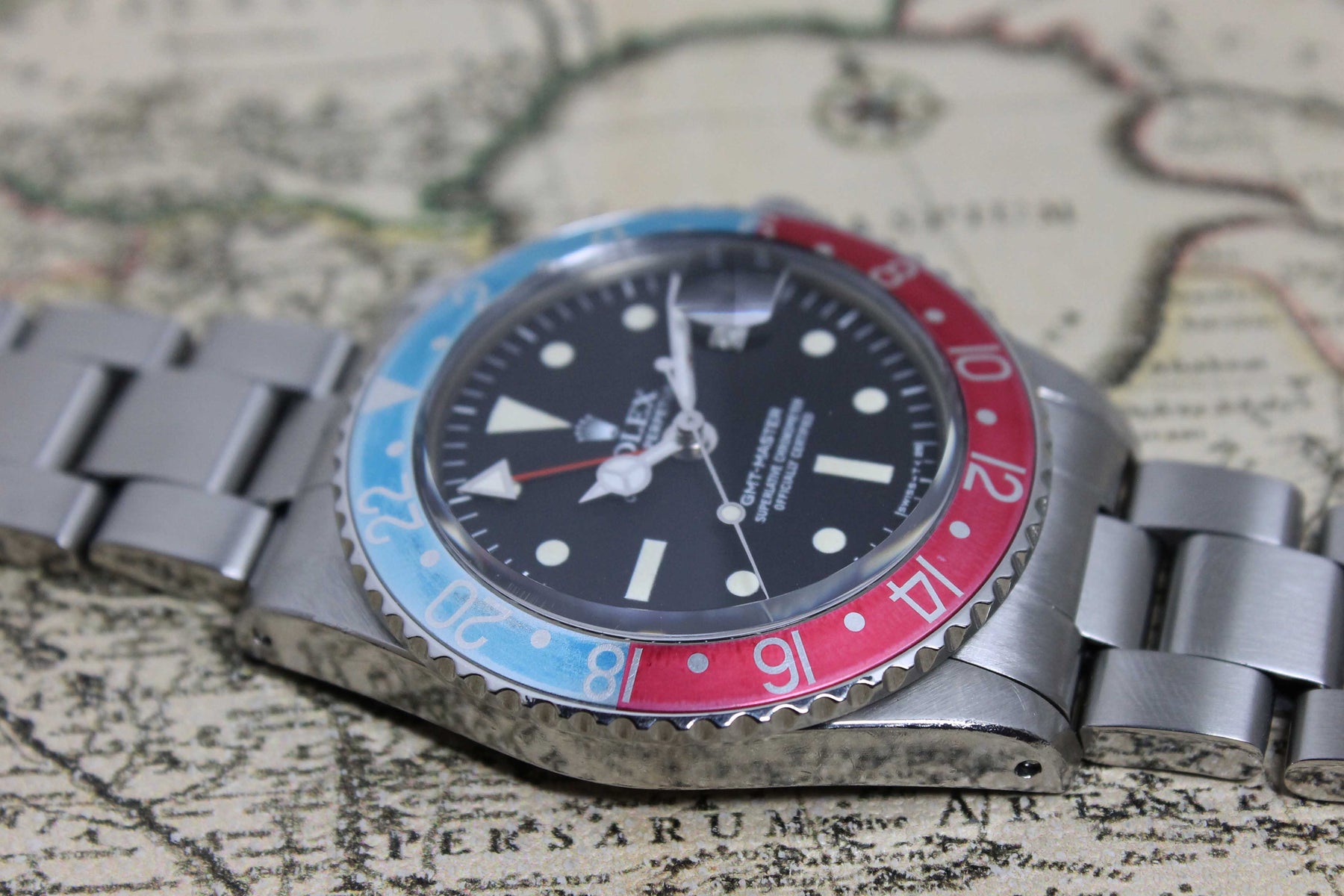 Rolex GMT Master MK3 Radial Ref. 1675 Year 1978