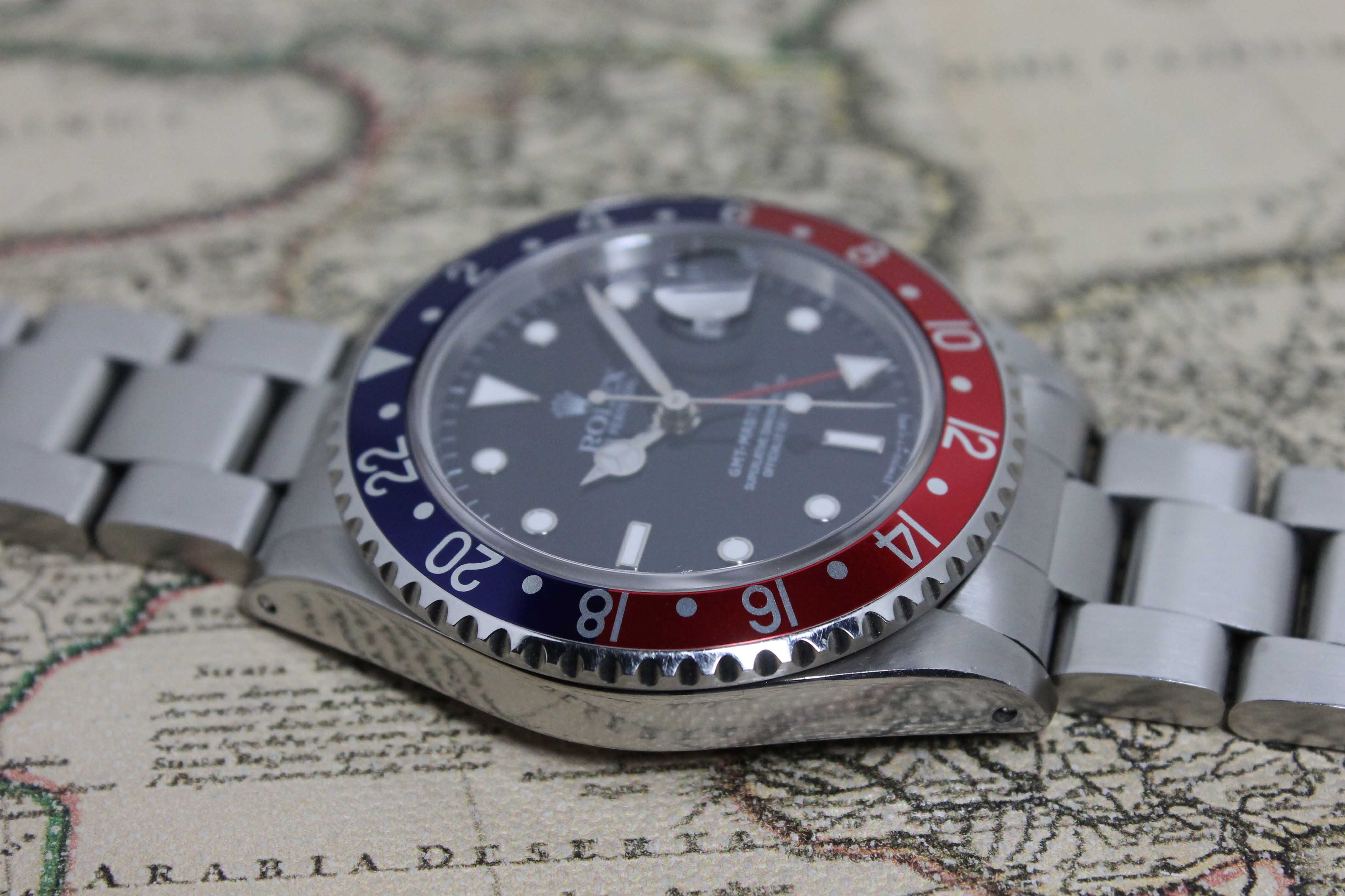 1993 Rolex GMT Master II Ref. 16710 (with Papers)