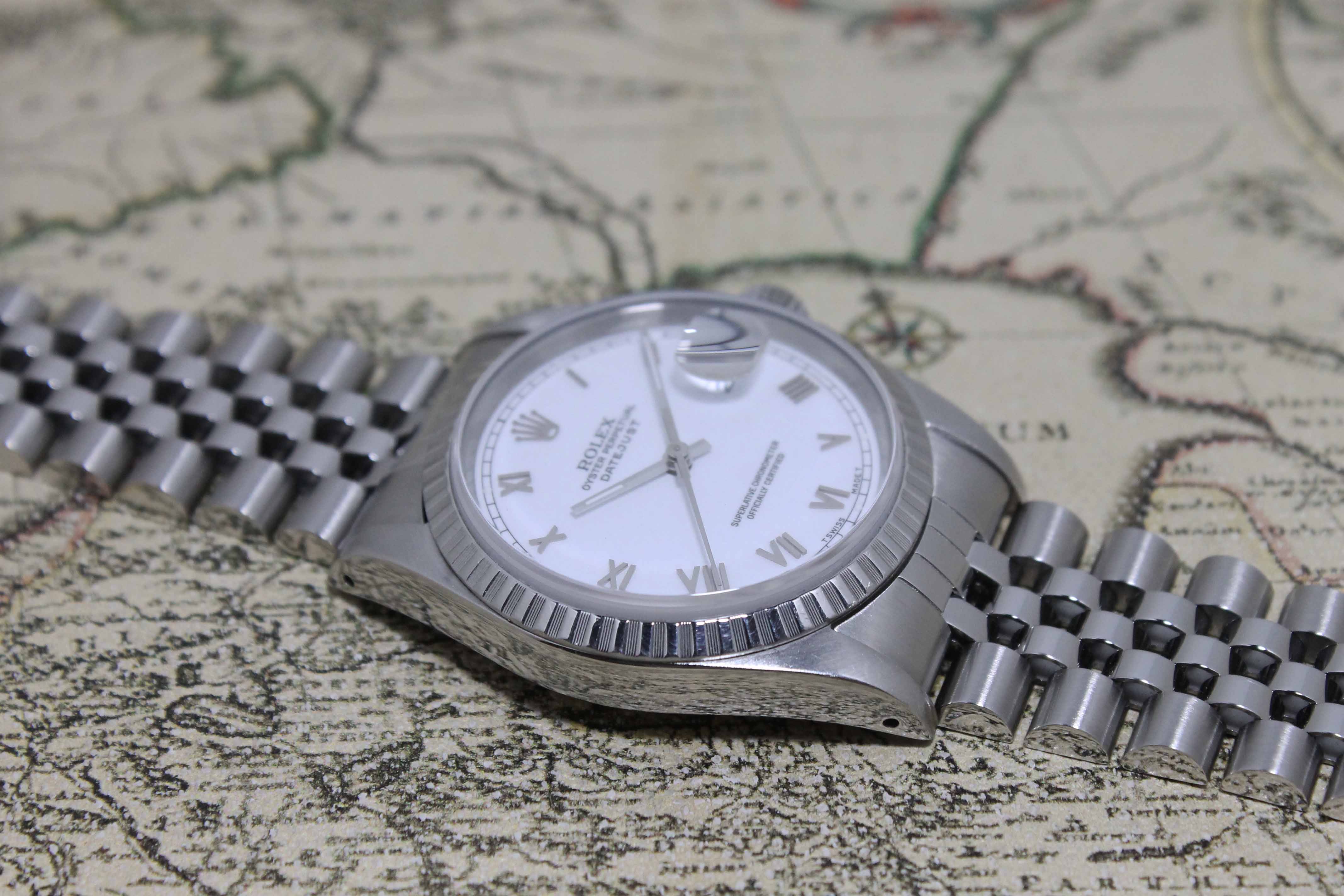 1988 Rolex Datejust White Roman Ref. 16620