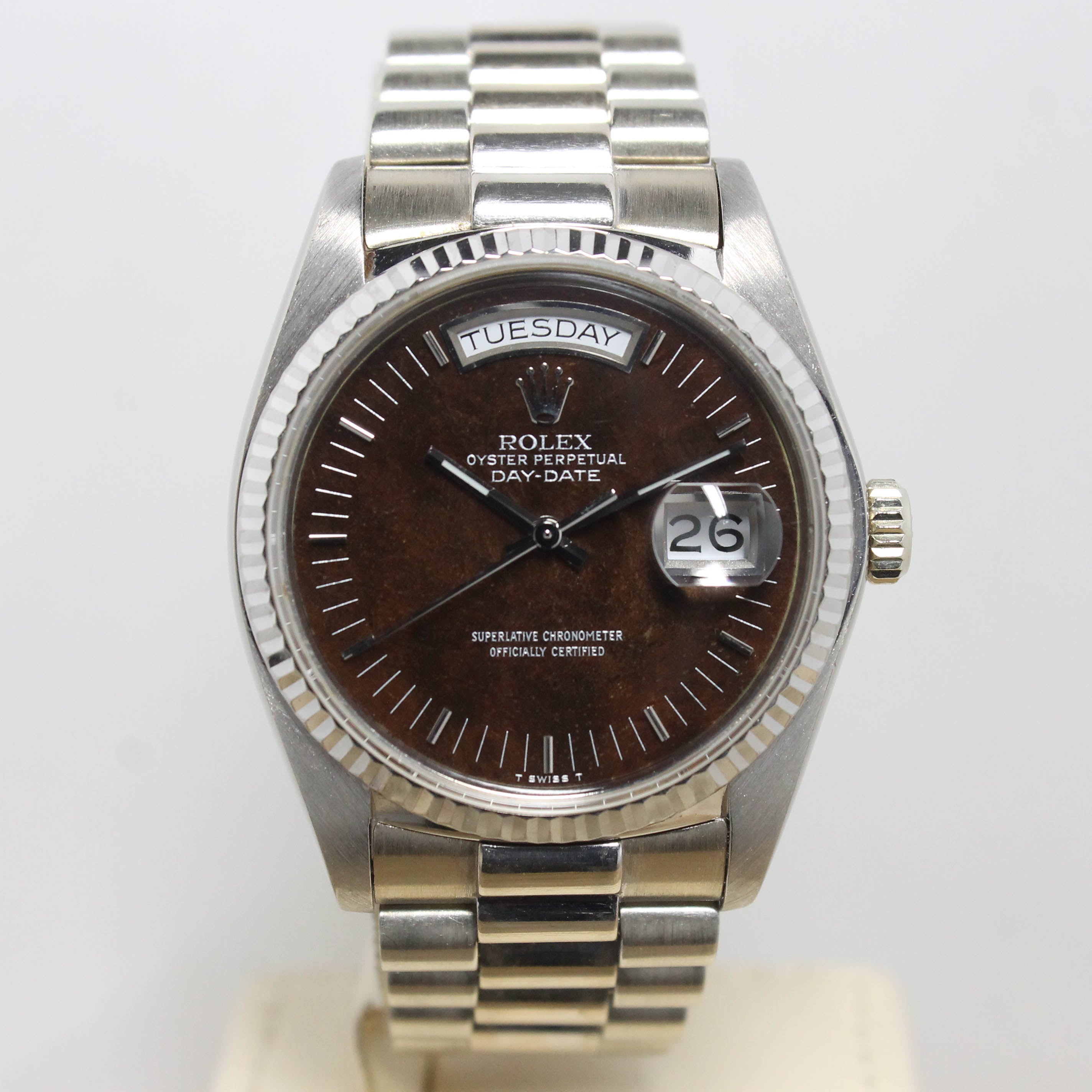 1980 Rolex Day Date Wood Ref. 18039