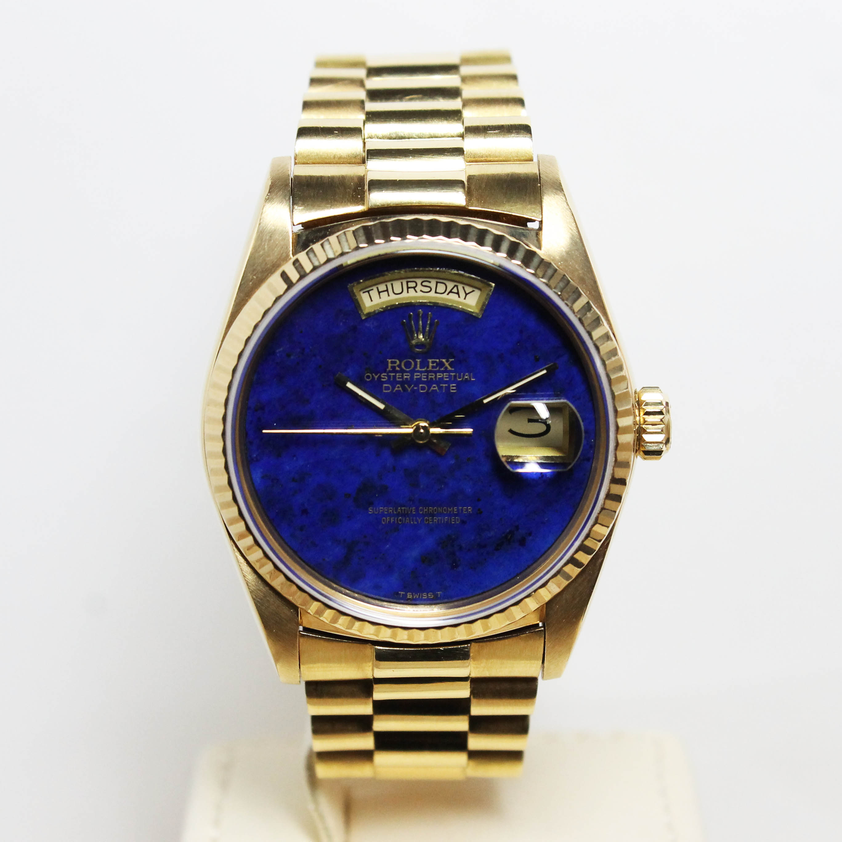 Rolex Day Date Lapis Ref. 18038 Year 1986