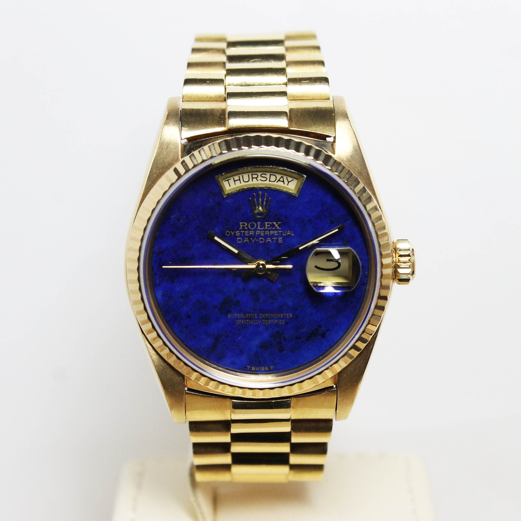Rolex Day Date Lapis Ref. 18038 Year 1986