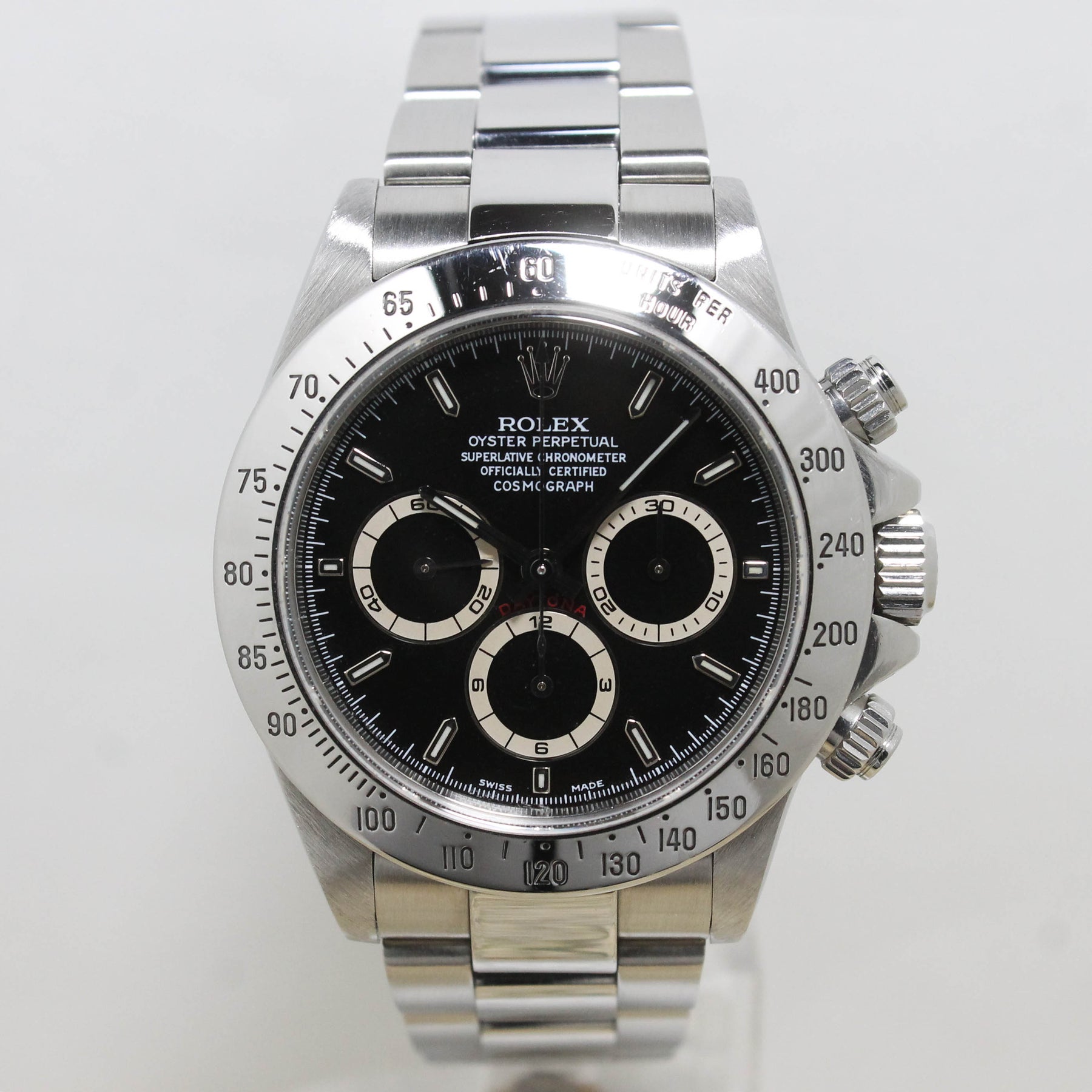 1999 Rolex Daytona Zenith Black Dial Ref. 16520 A Series