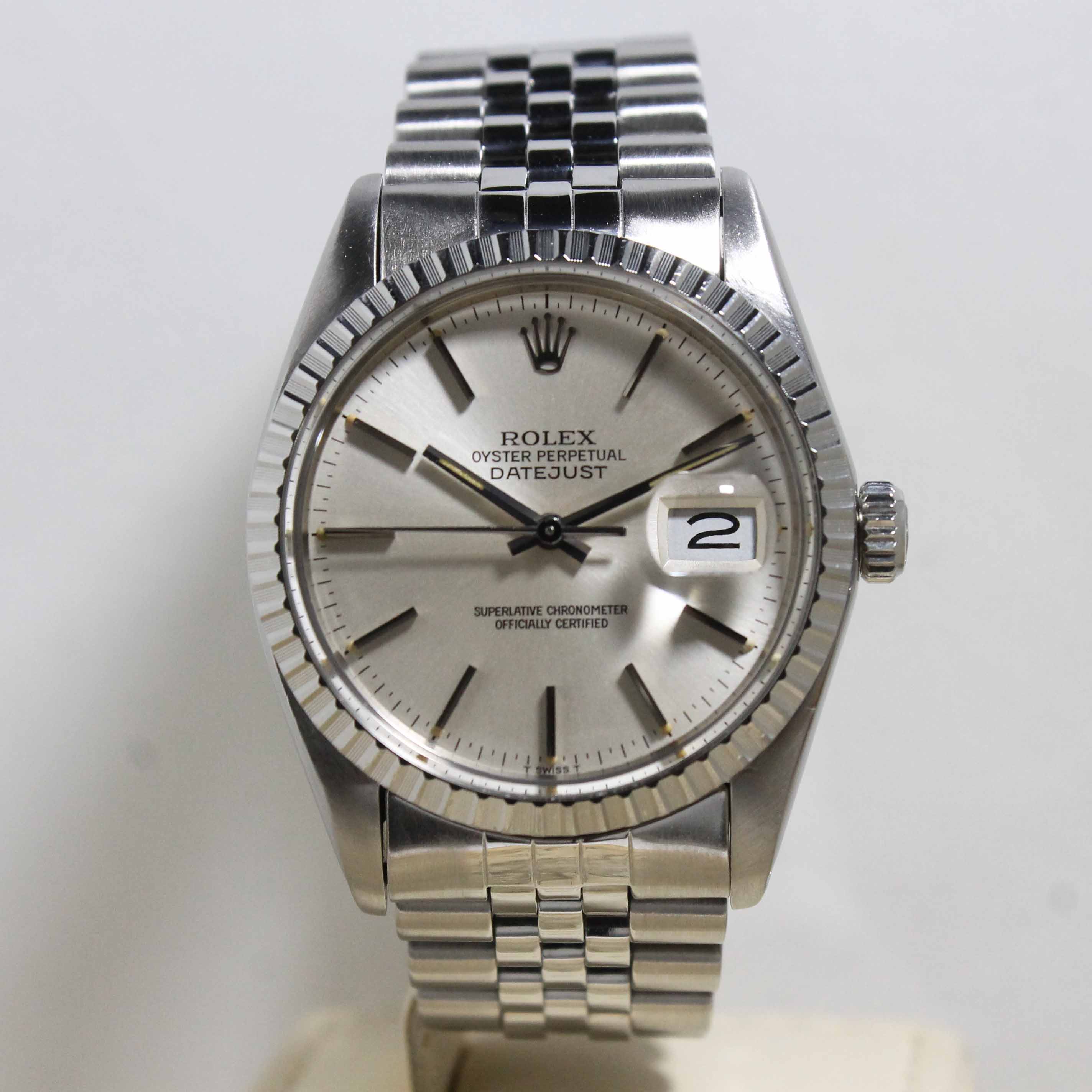 1984 Rolex Datejust Silver Dial Ref. 16030