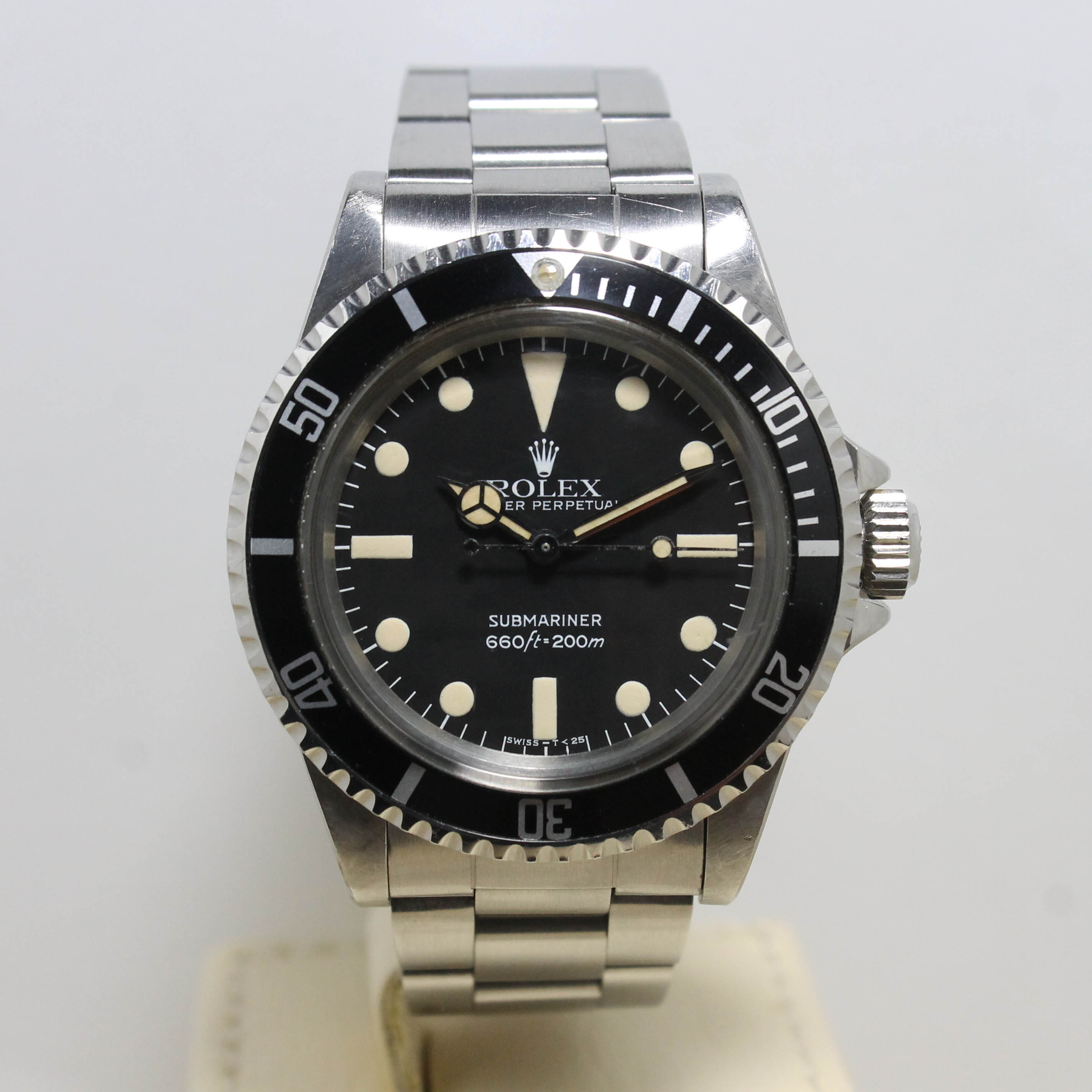 1981 Rolex Submariner Maxi MK4 Unpolished Ref. 5513