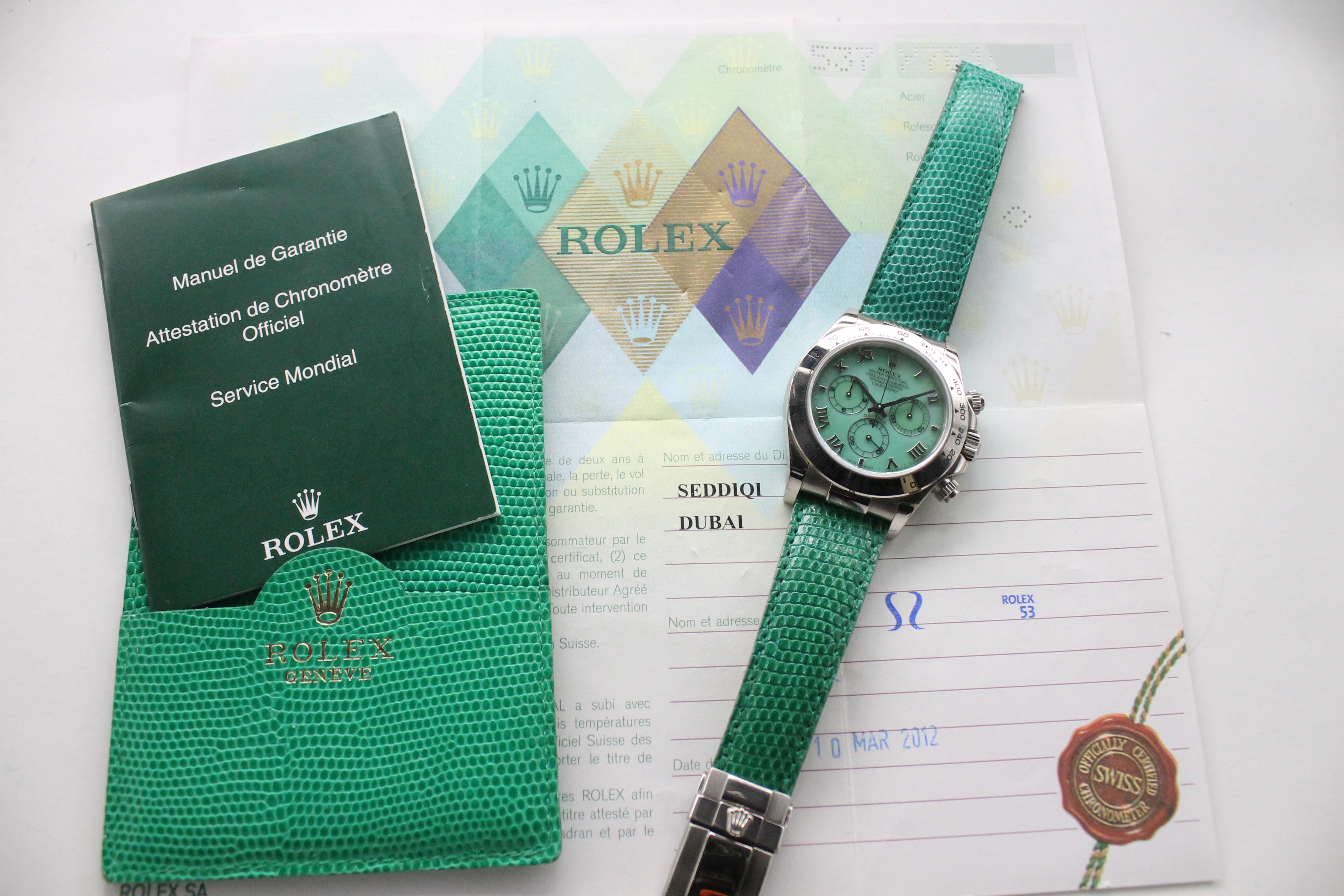 2012 Rolex Daytona Beach Ref. 116519