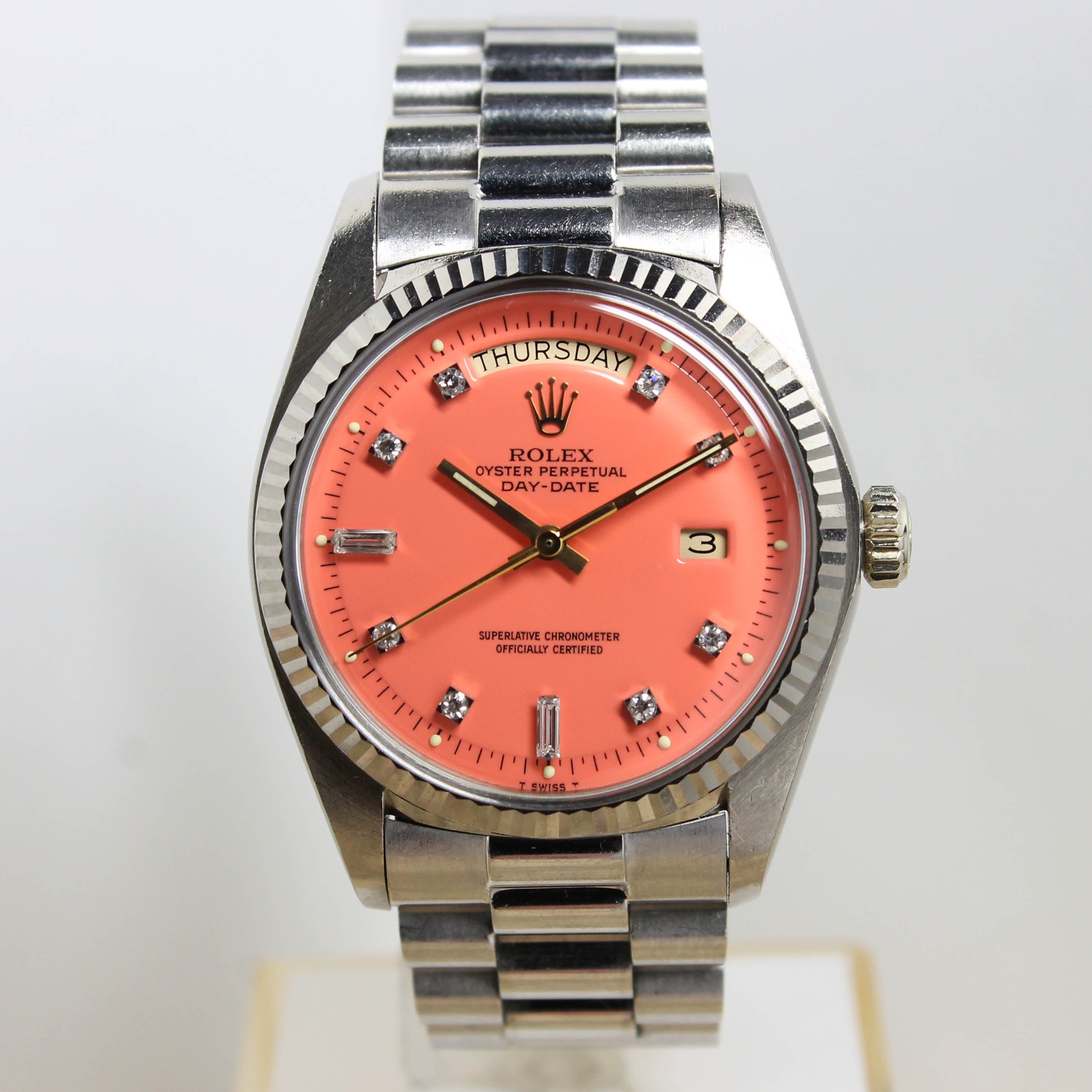 1977 Rolex Day Date 'Salmon Stella Dial' Ref. 1803 - Price on Request