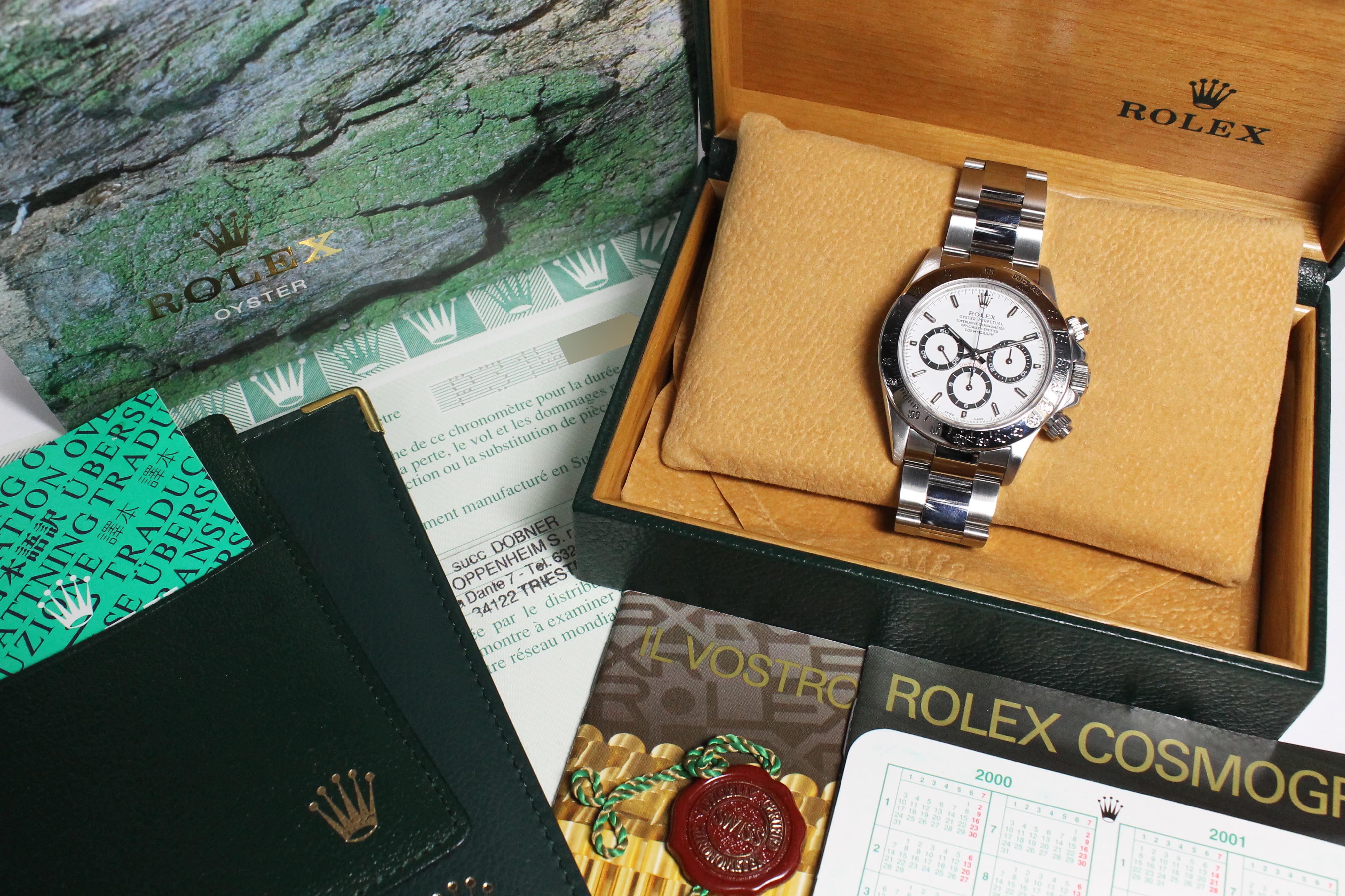 2000 Rolex Daytona Zenith P - Serial Ref. 16520 (Full Set)