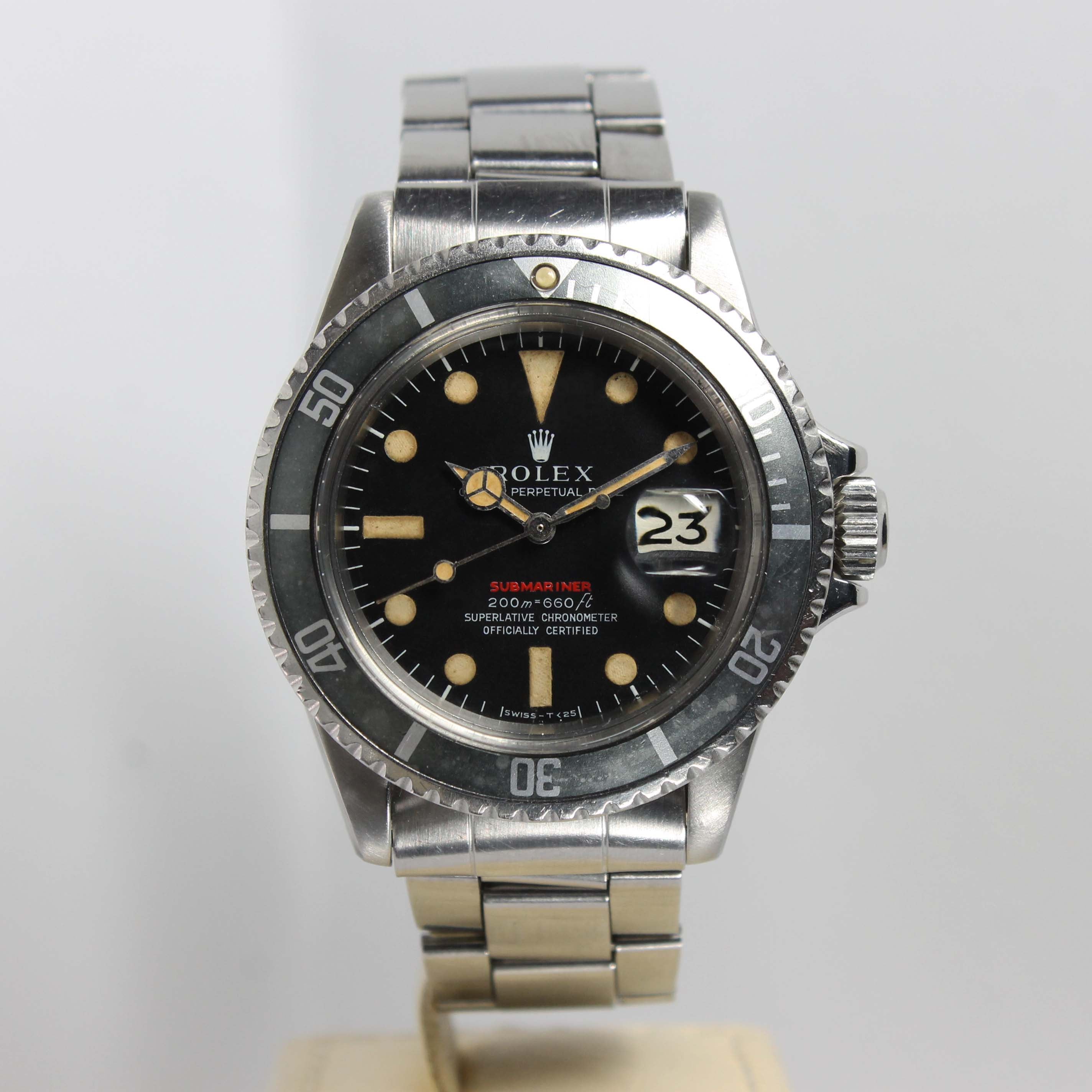 Rolex Red Submariner Ref. 1680 Year 1969 (Full Set)