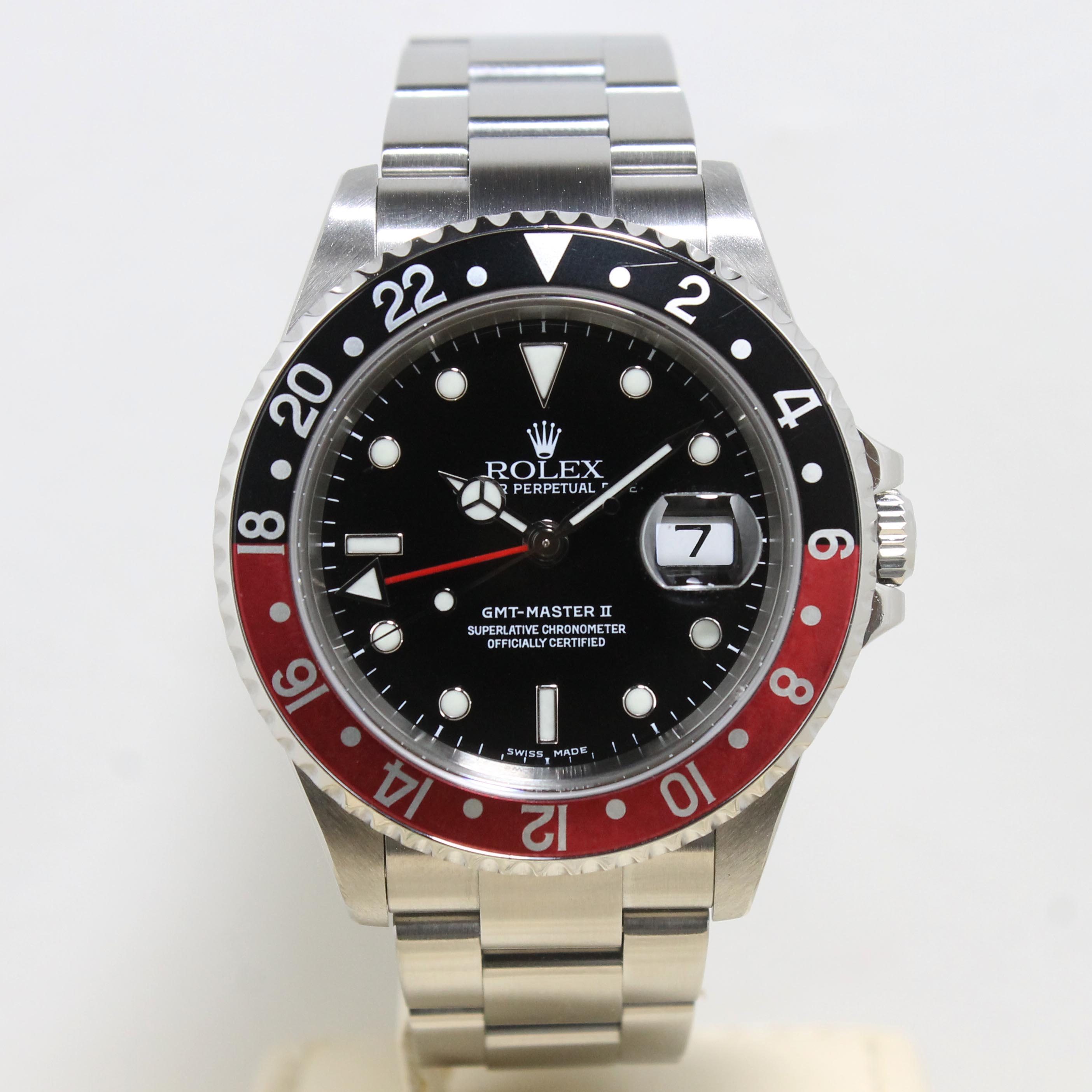 2004 Rolex GMT Master II Ref. 16710 (with Box & Certificate)