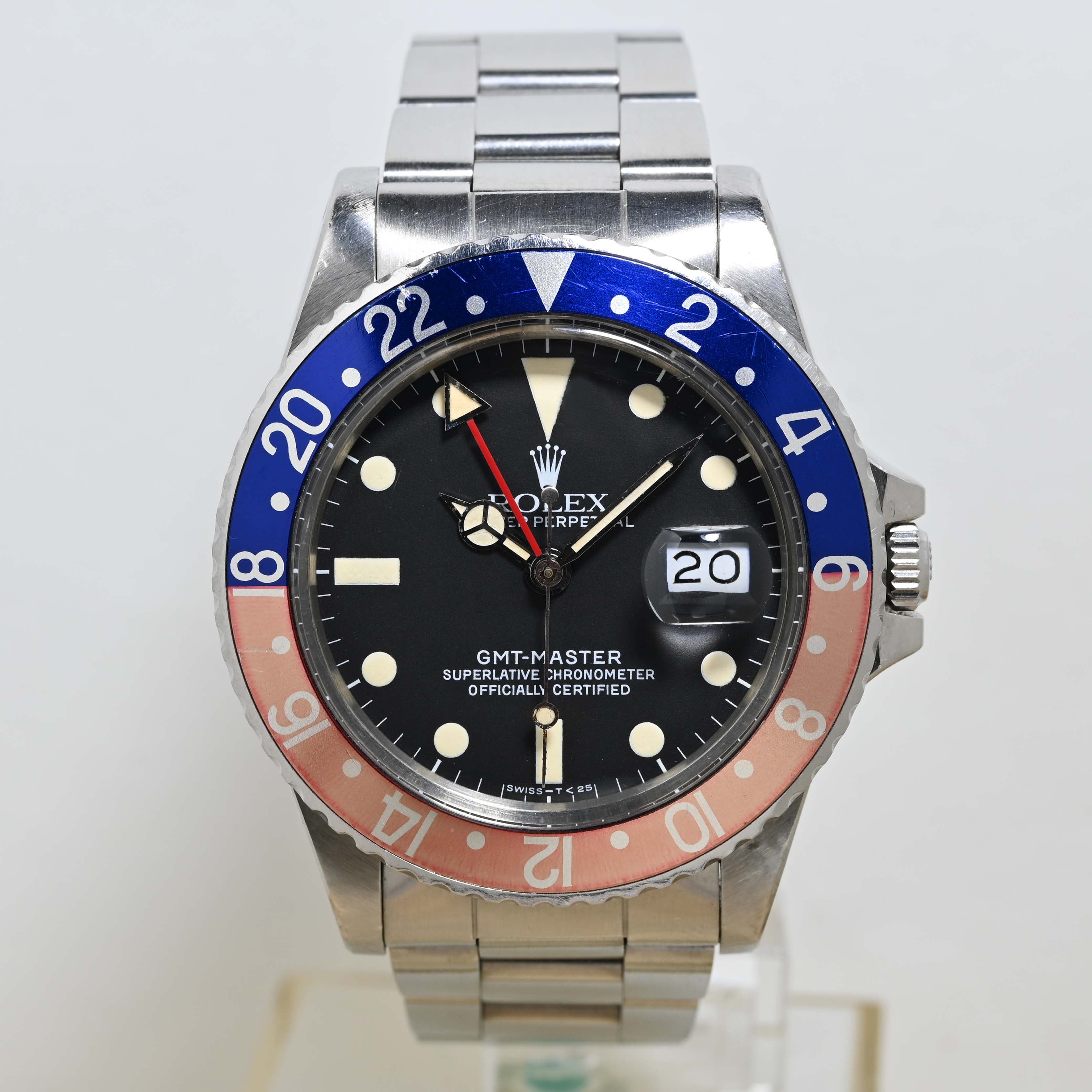 1982 Rolex GMT Master Unpolished Ref. 16750