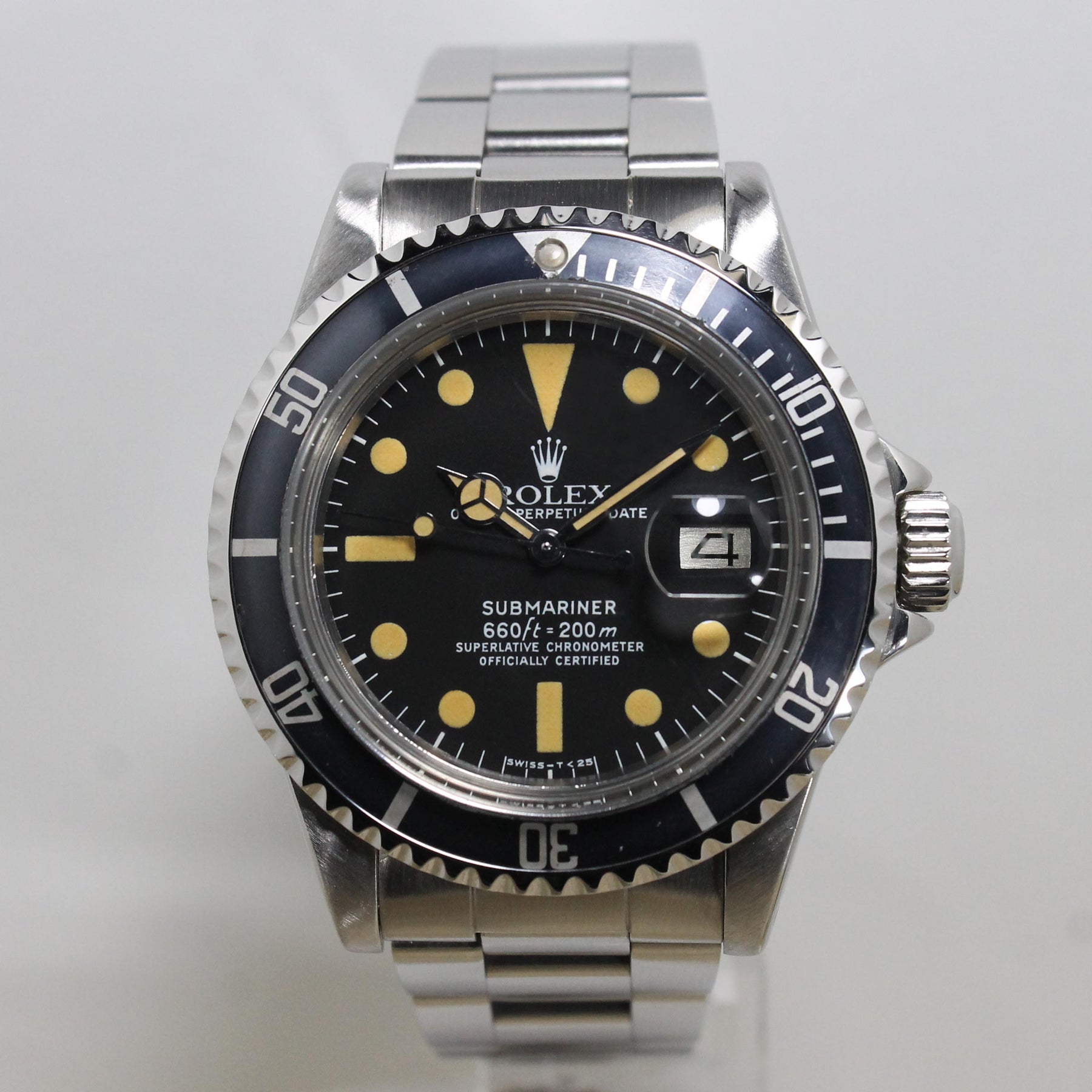 1979 Rolex Submariner MK1 Pumpkin Patina Ref. 1680