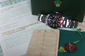 1977 - Rolex GMT Master (Full set) - Momentum Dubai