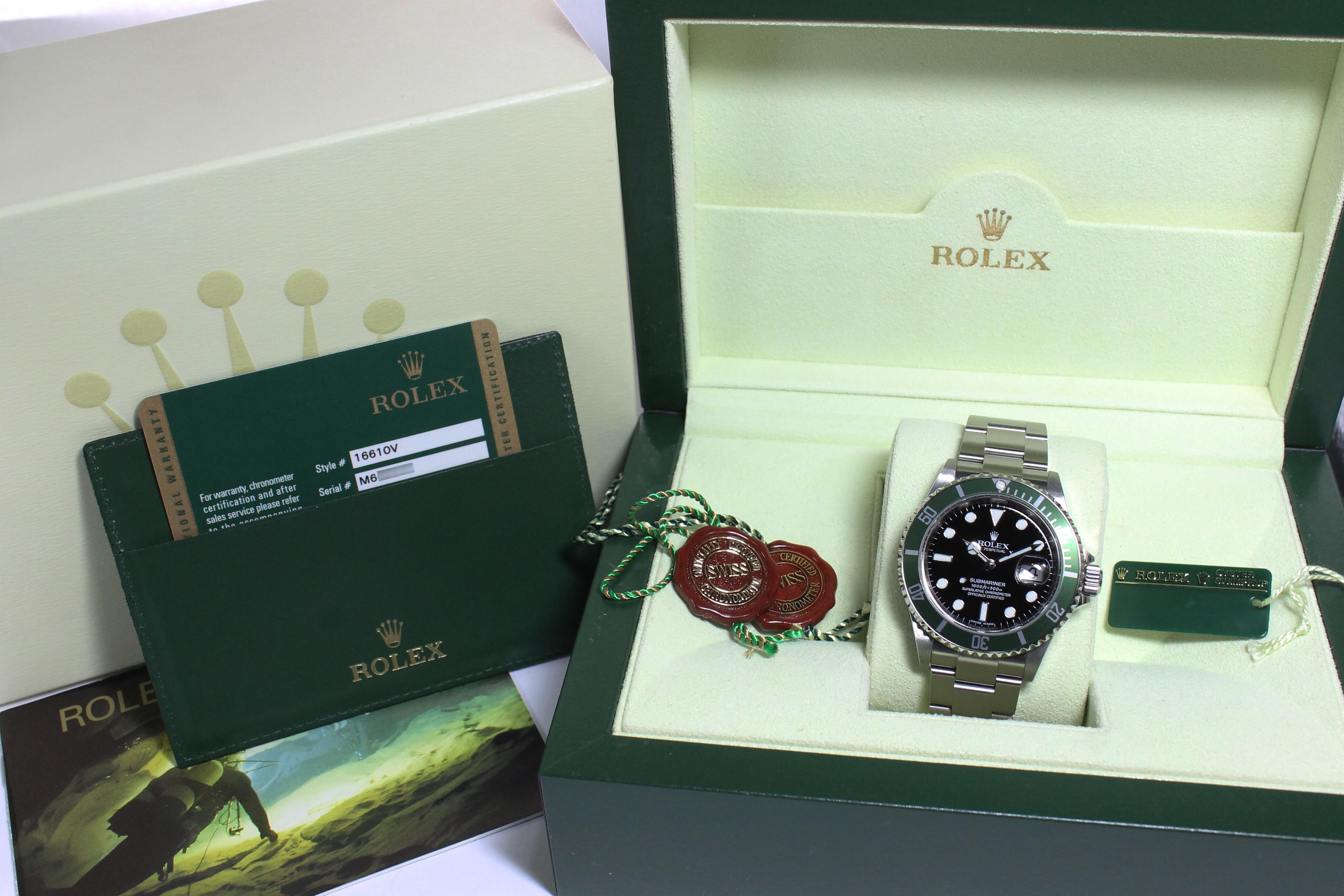 2008 Rolex Submariner 50th Anniversary Ref. 16610T (Full Set)