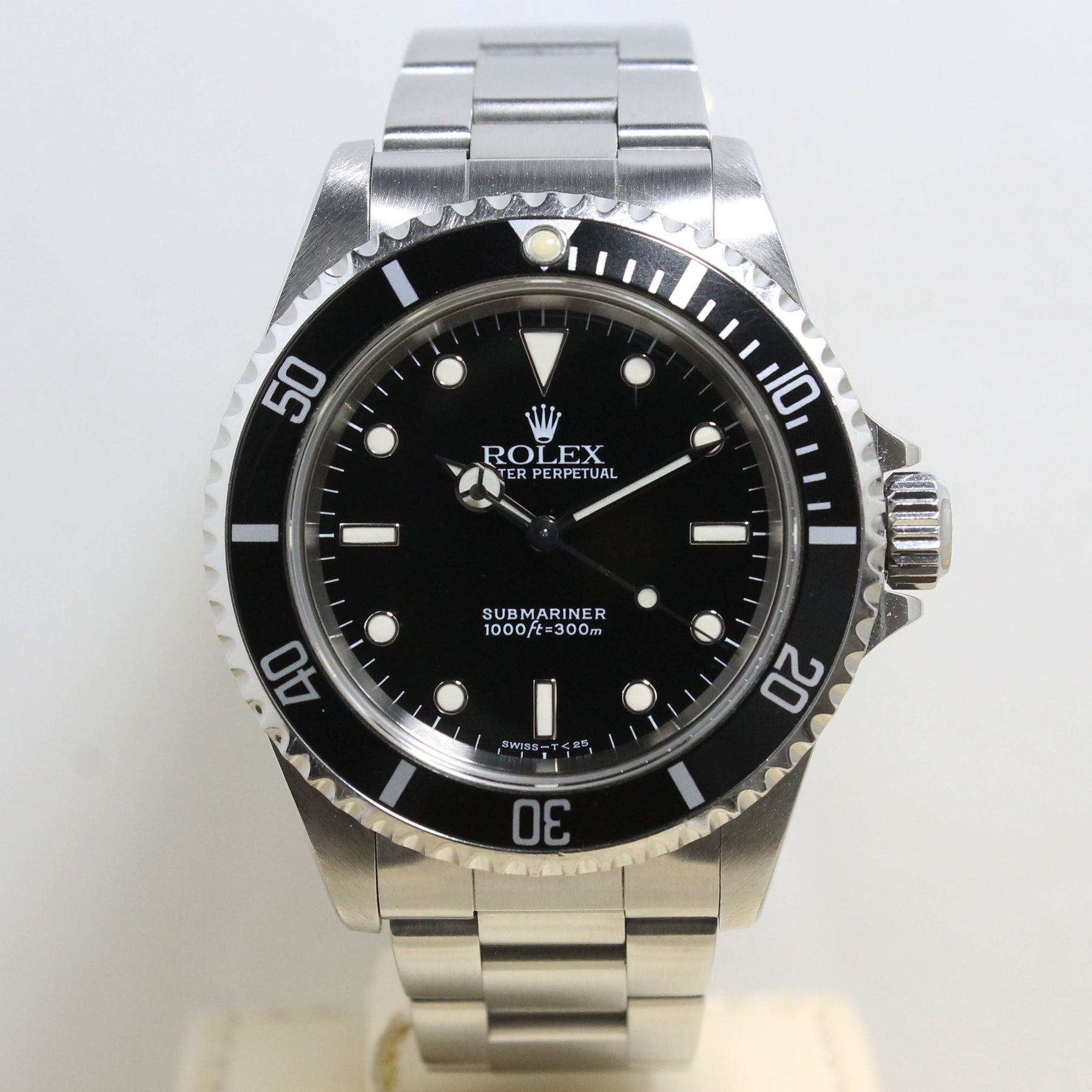 1997 Rolex Submariner No Date Tritium Dial Ref. 14060