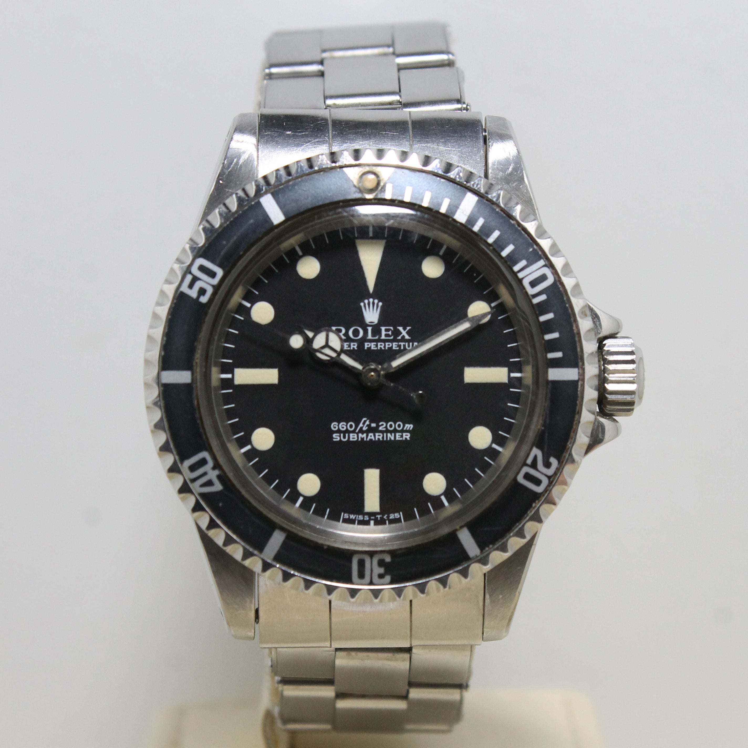 1971 Rolex Submariner Serif Dial Ref. 5513