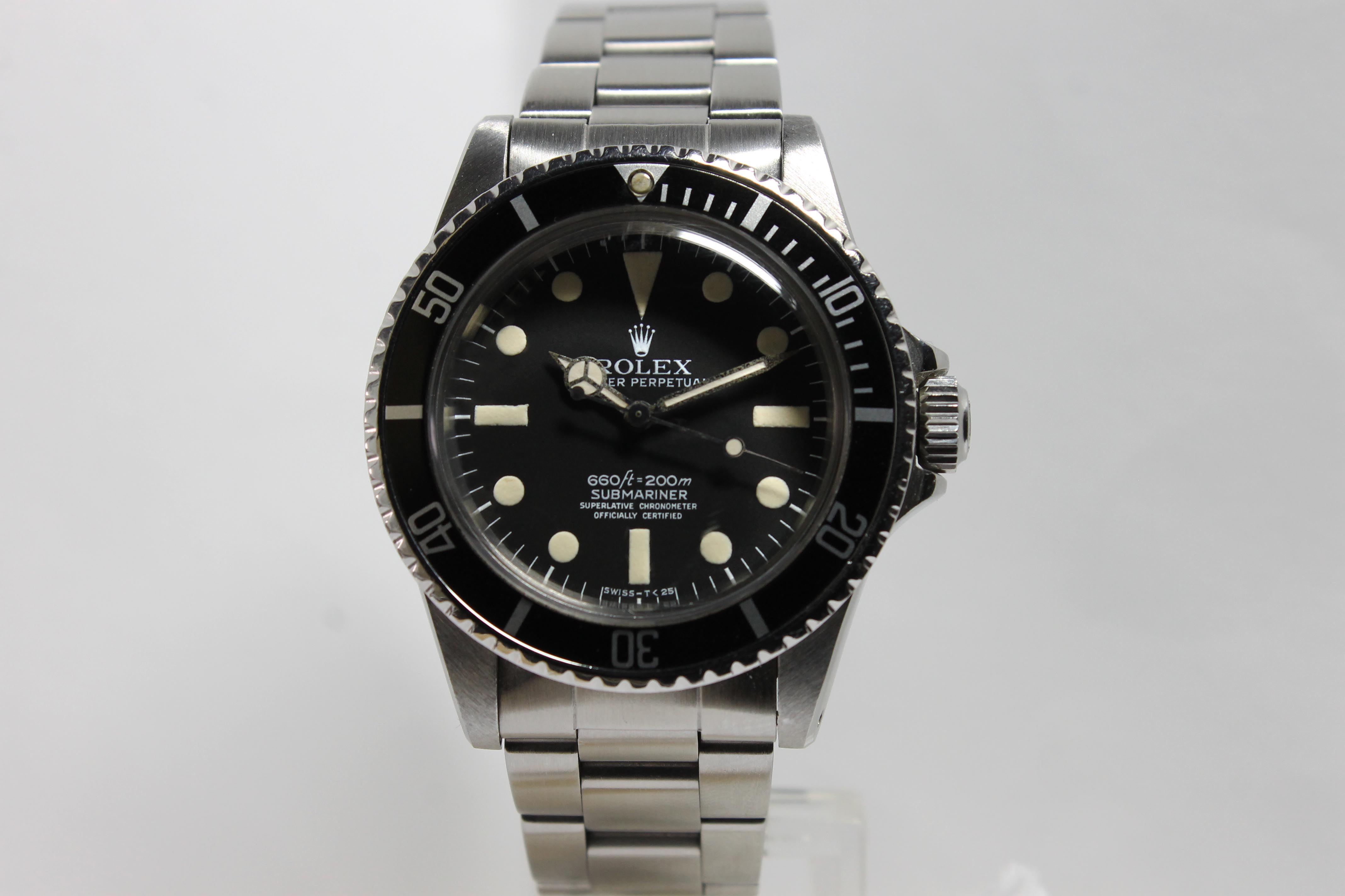 Rolex Submariner Ref. 5512 Year 1978