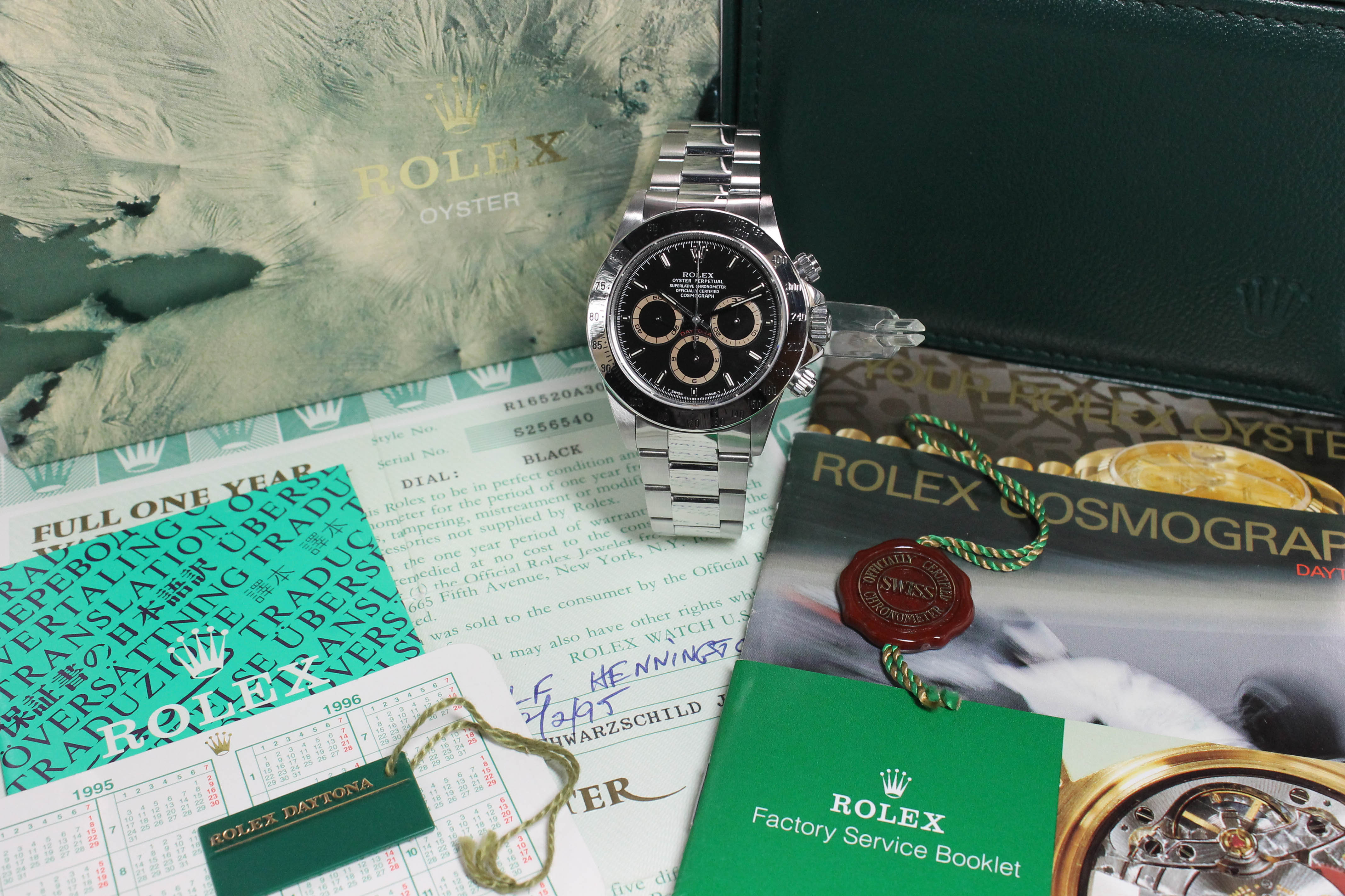 1993 Rolex Daytona Patrizzi Ref. 16520 (Full Set)