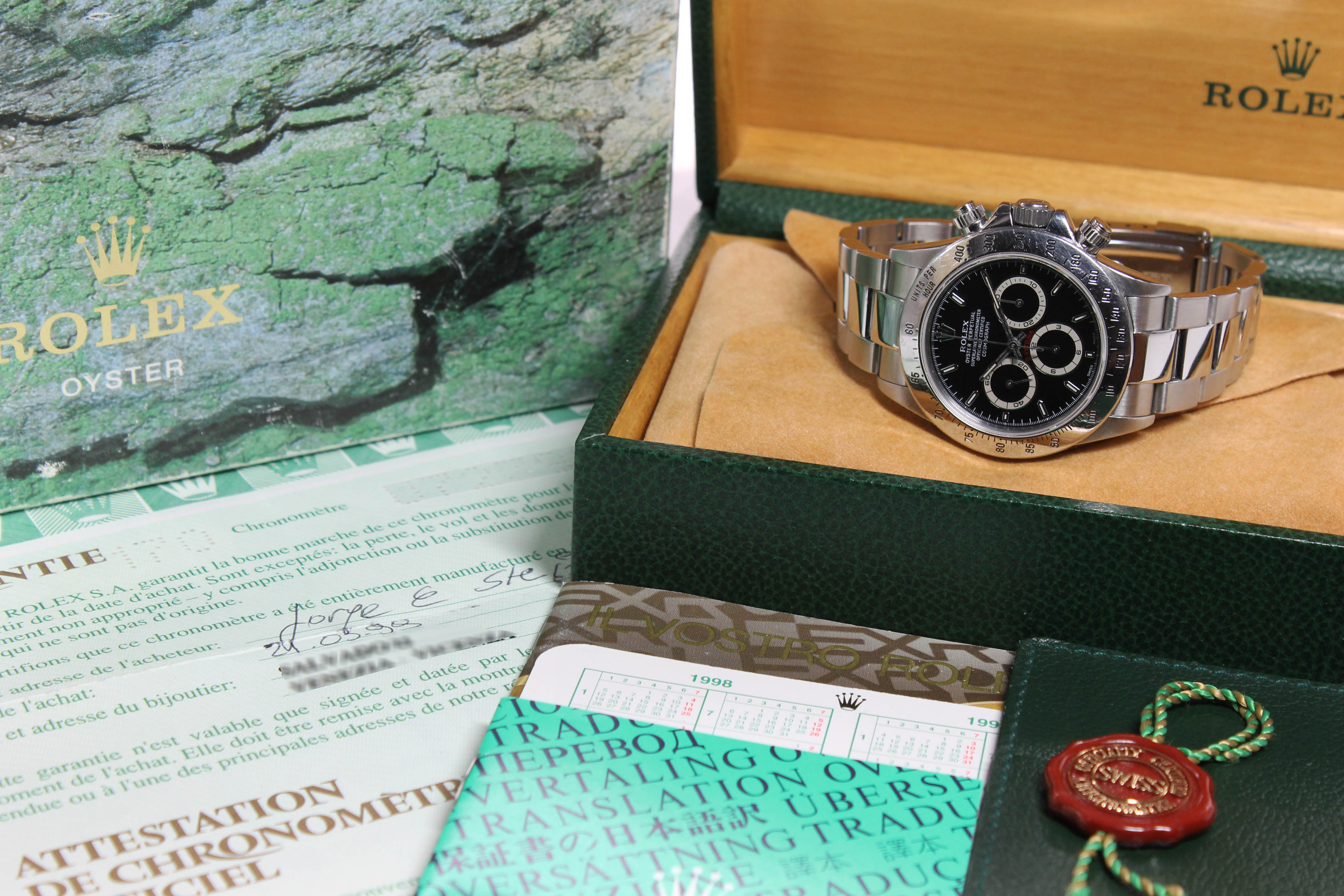 Rolex Daytona Ref. 16520 Year 1997 (Full Set)