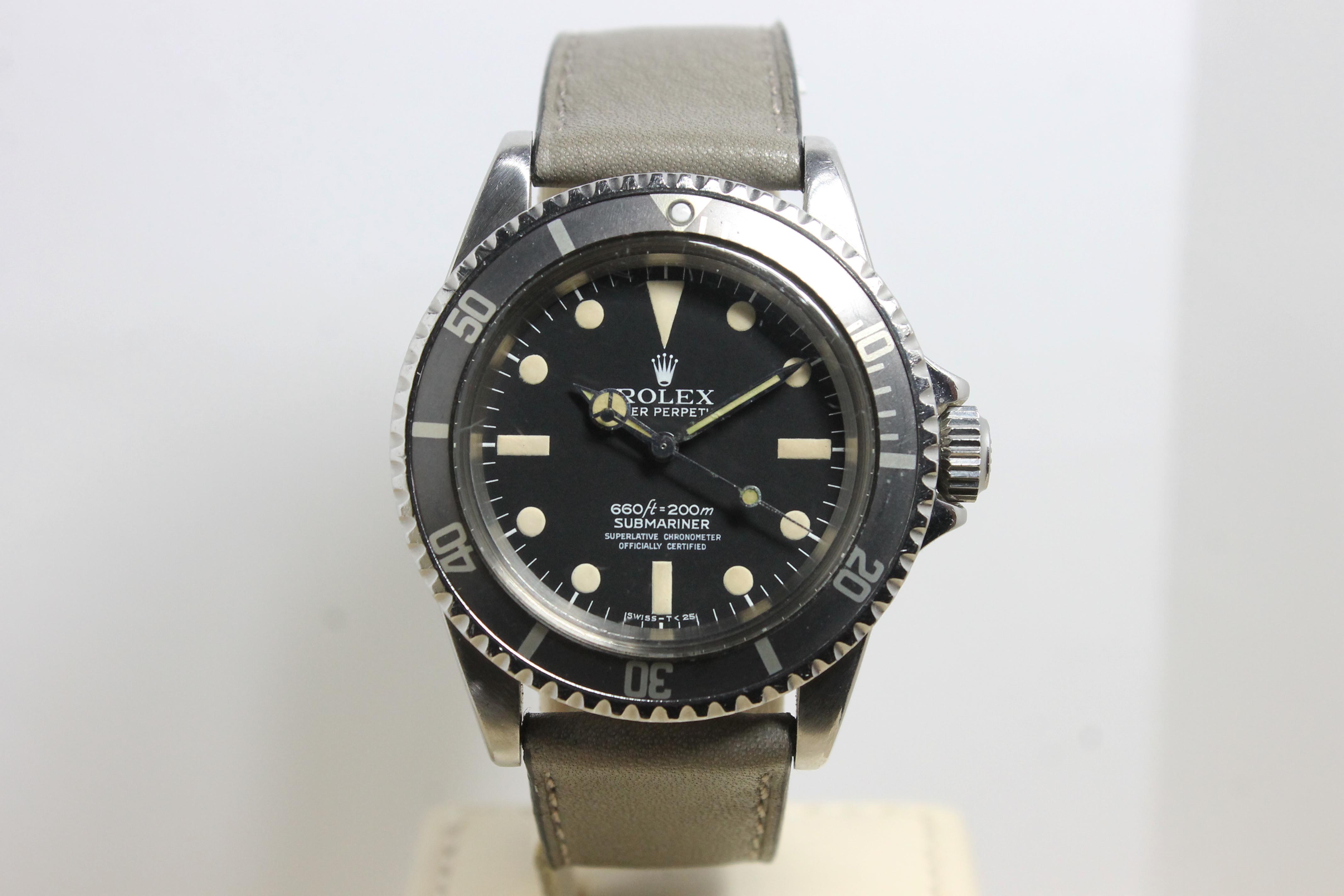 1971 Rolex Submariner with Later Maxi MK1 Dial Ref. 5512