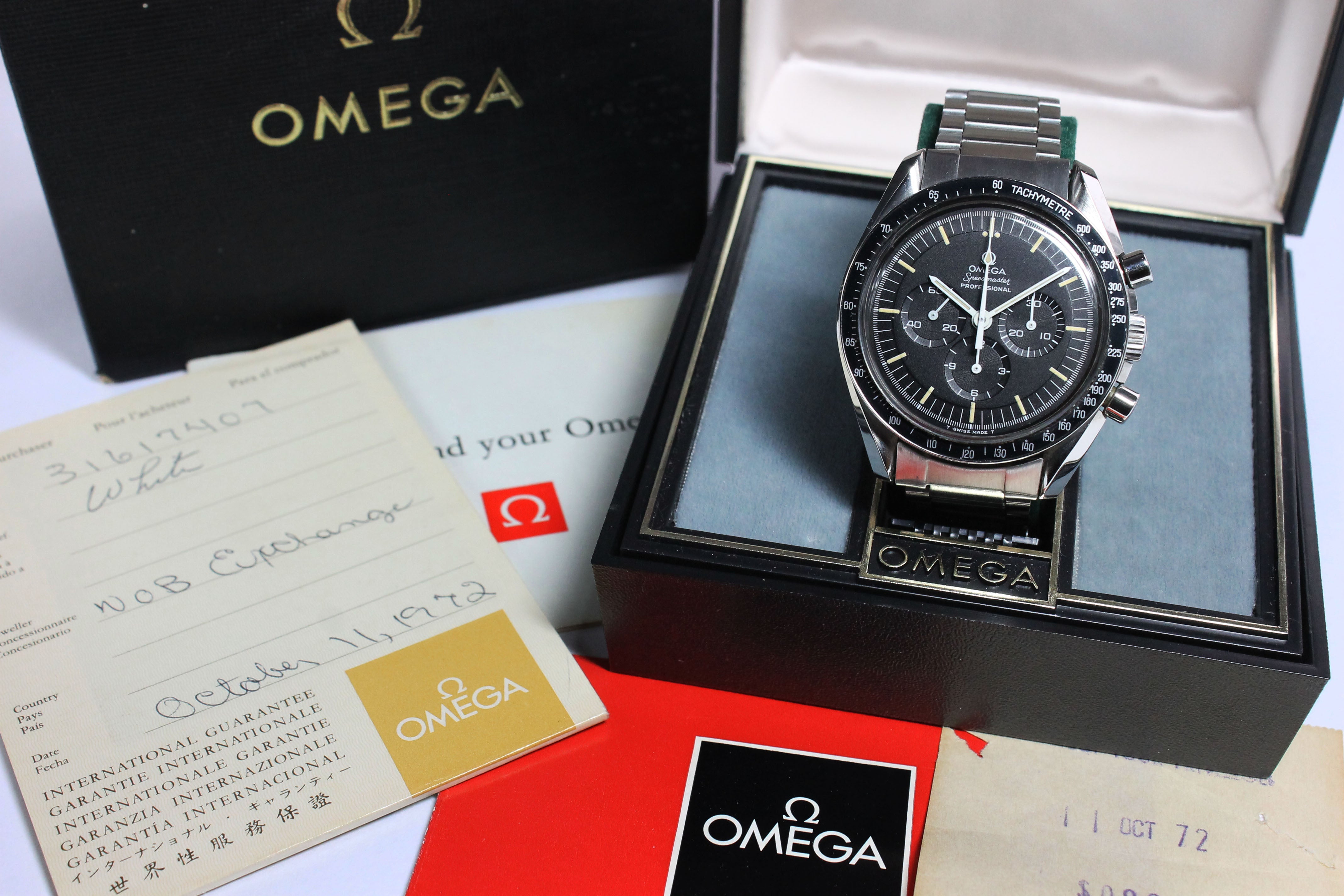 1972 Omega Speedmaster Professional Ref. 145.022 (Full Set)