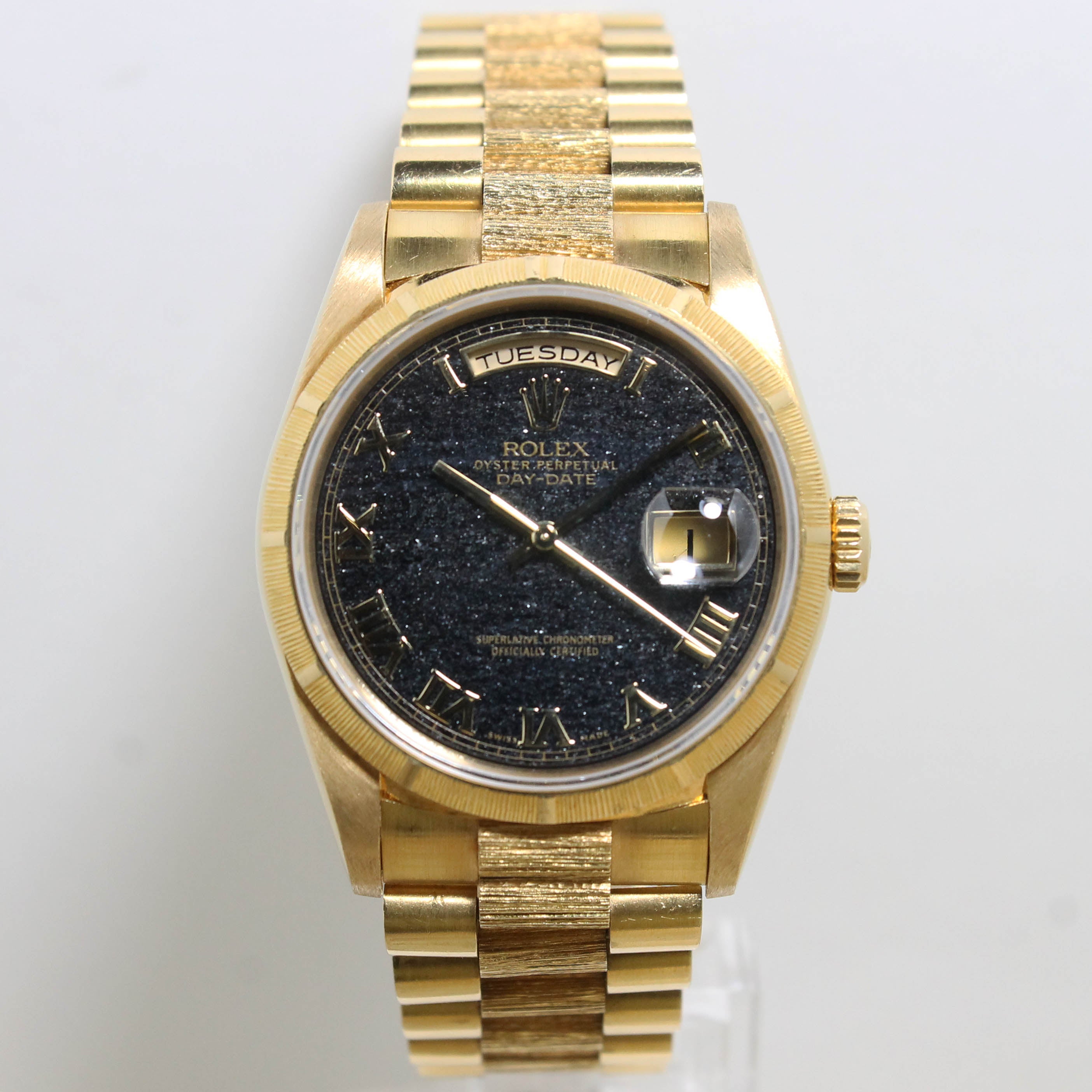 1990 Rolex Day Date Ferrite Dial Ref. 18248 (with Box & Papers)