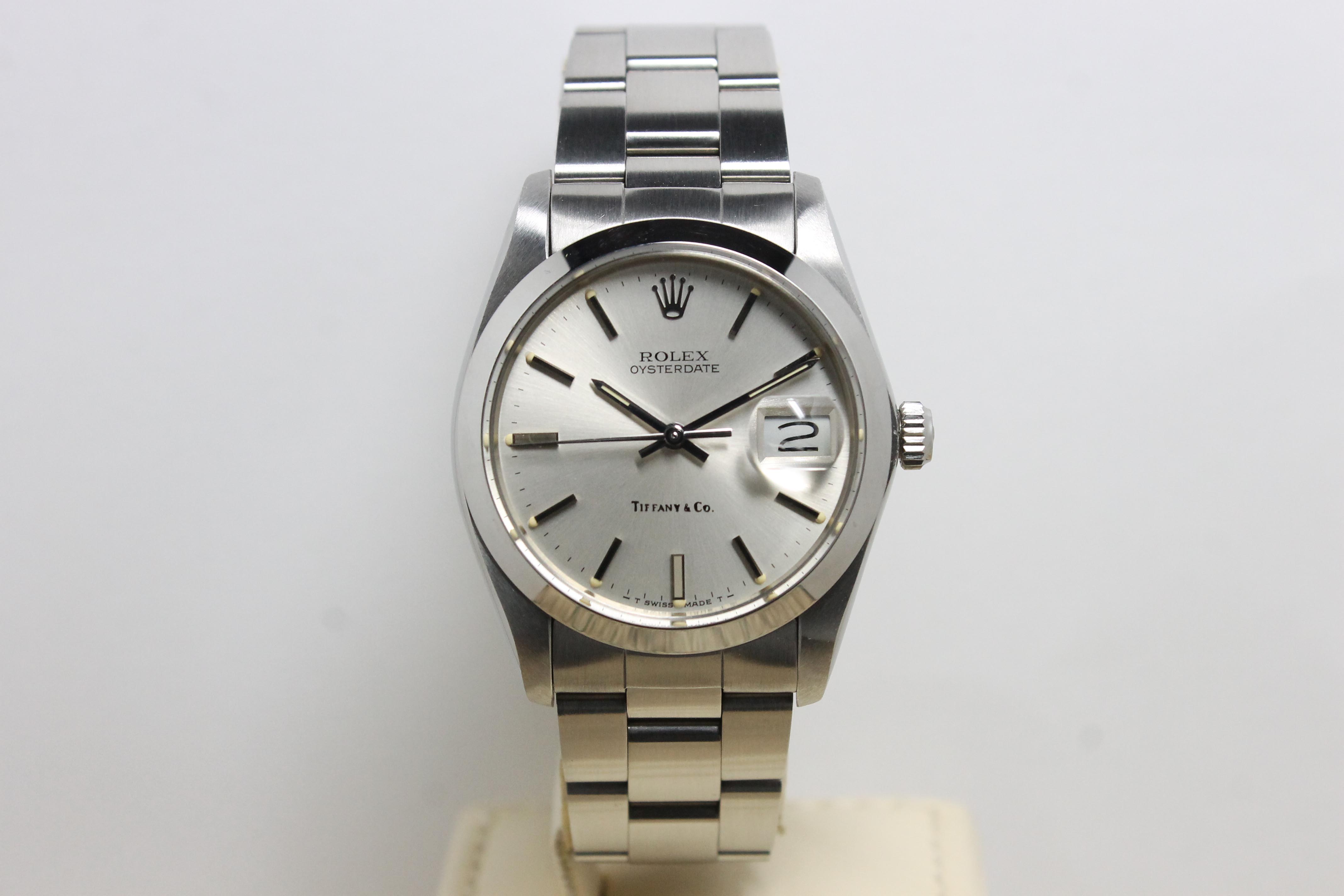 1984 Rolex Oyster Precision Date Tiffany & Co. NOS Ref. 6694