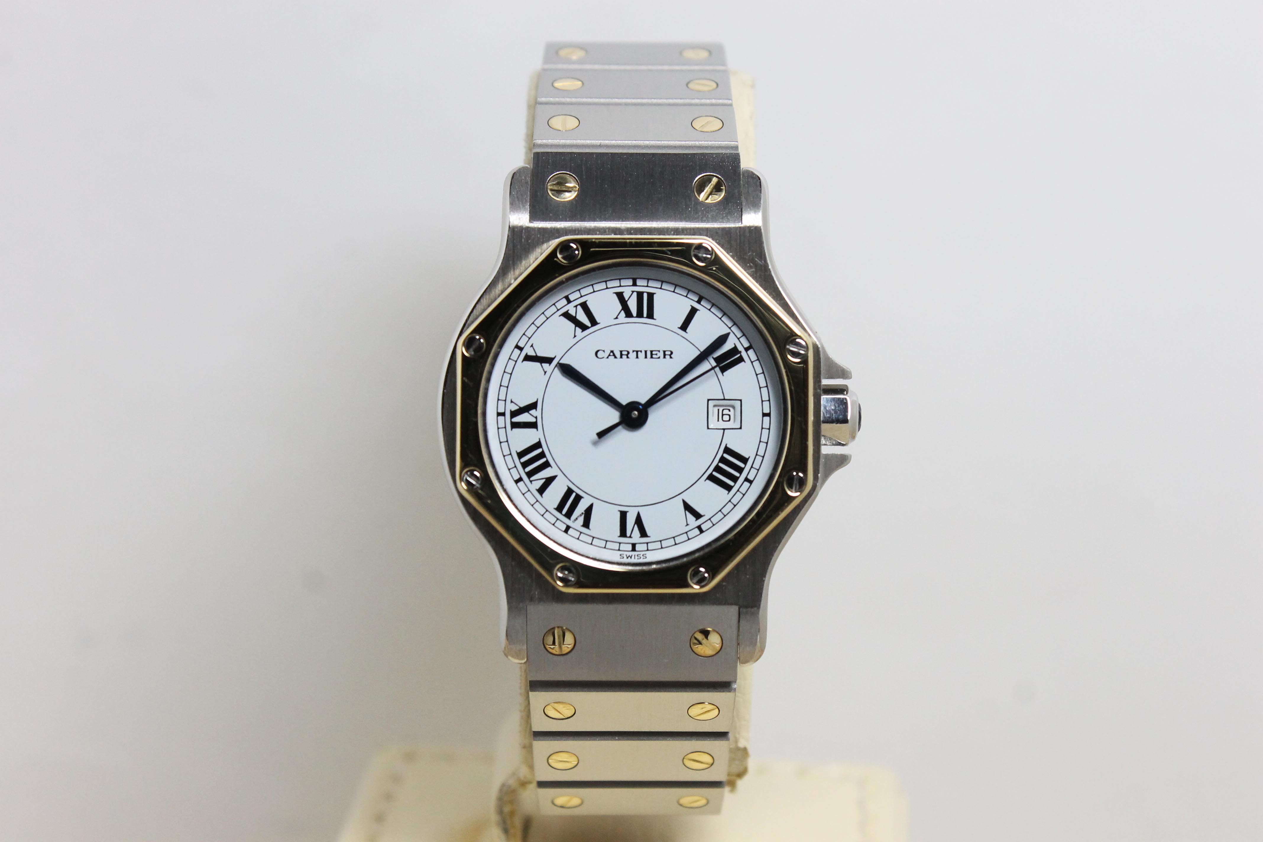 Cartier Santos Ladies Octo St/G