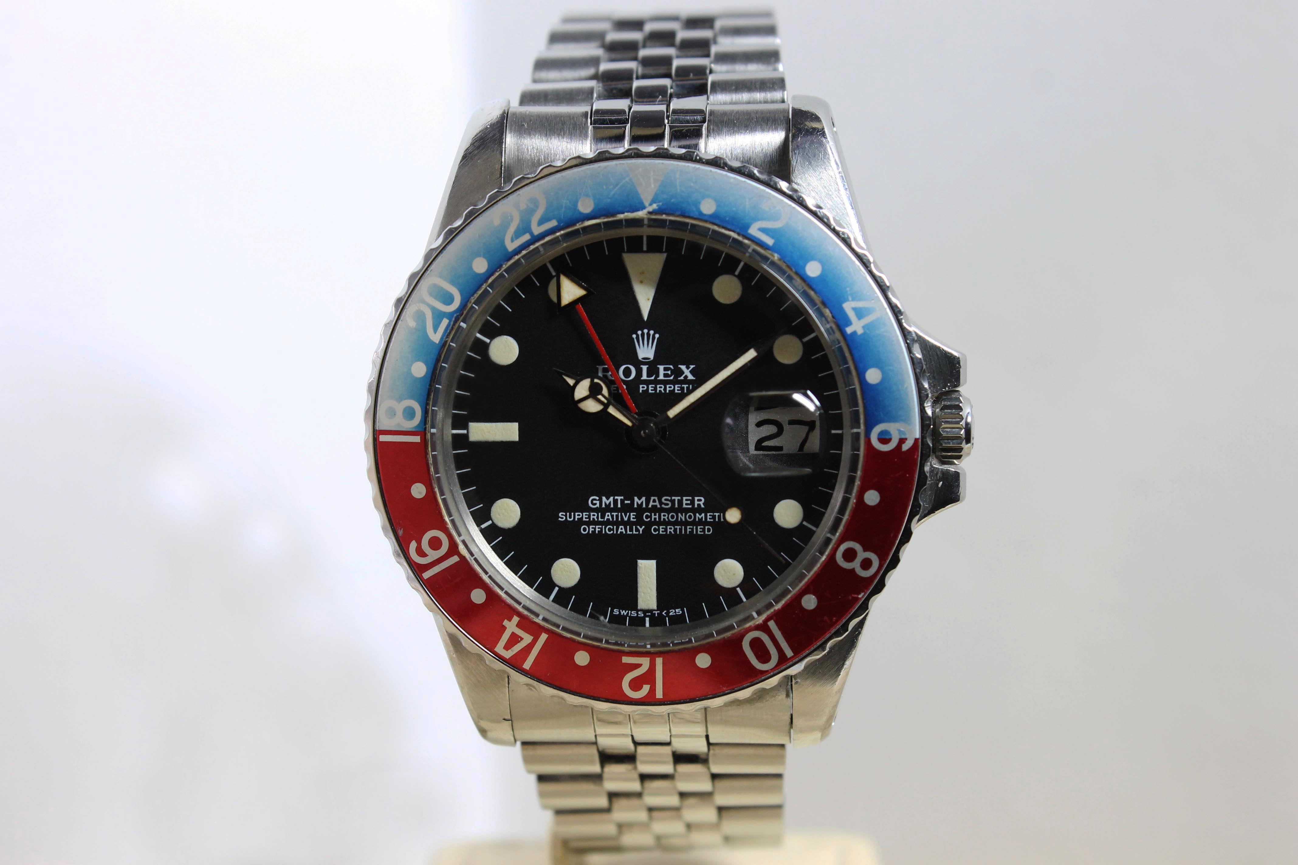 Rolex GMT Master Ref. 1675 Year 1973 (Full Set)