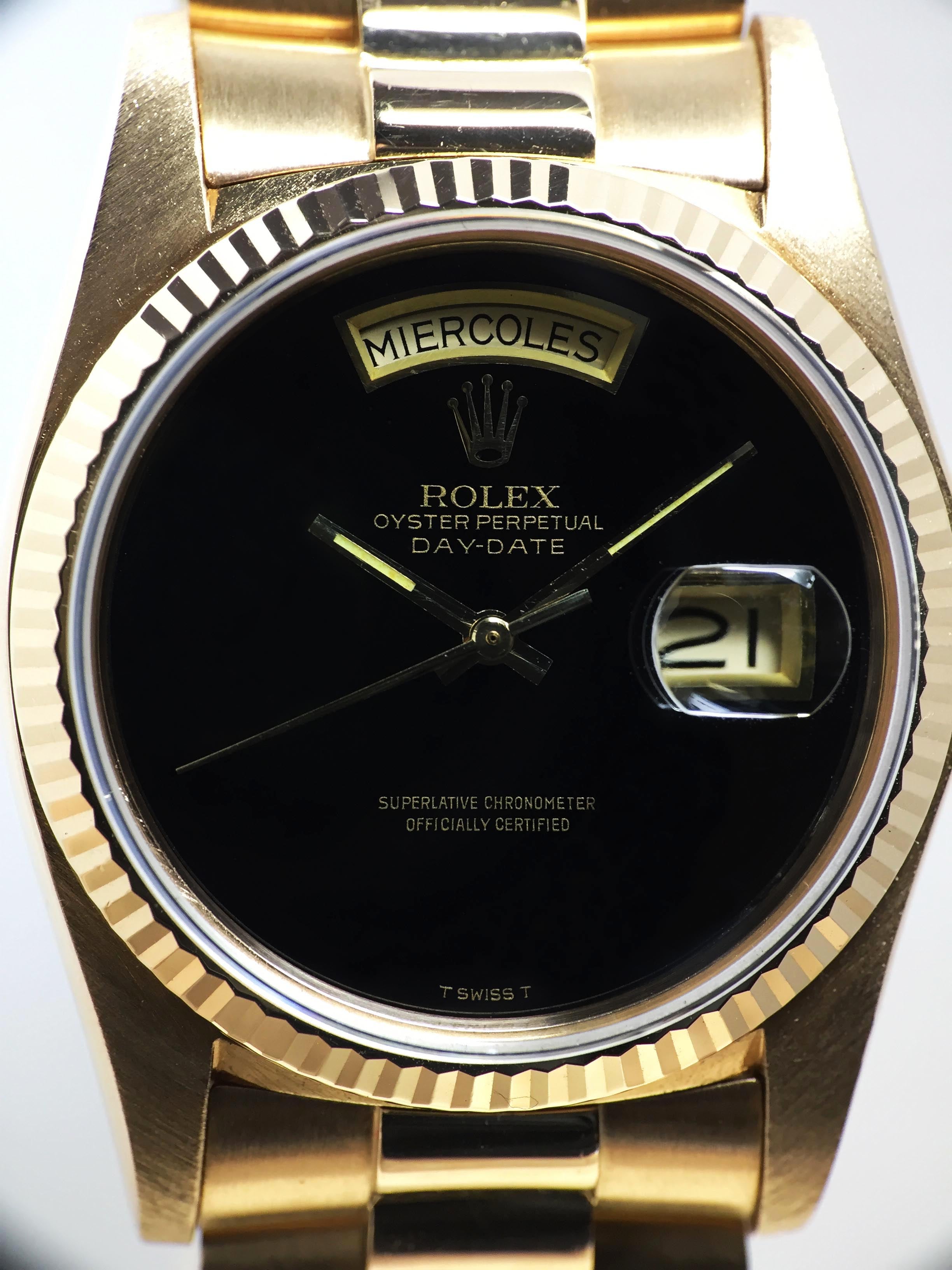 Rolex Day Date Ref. 18038 Year 1979