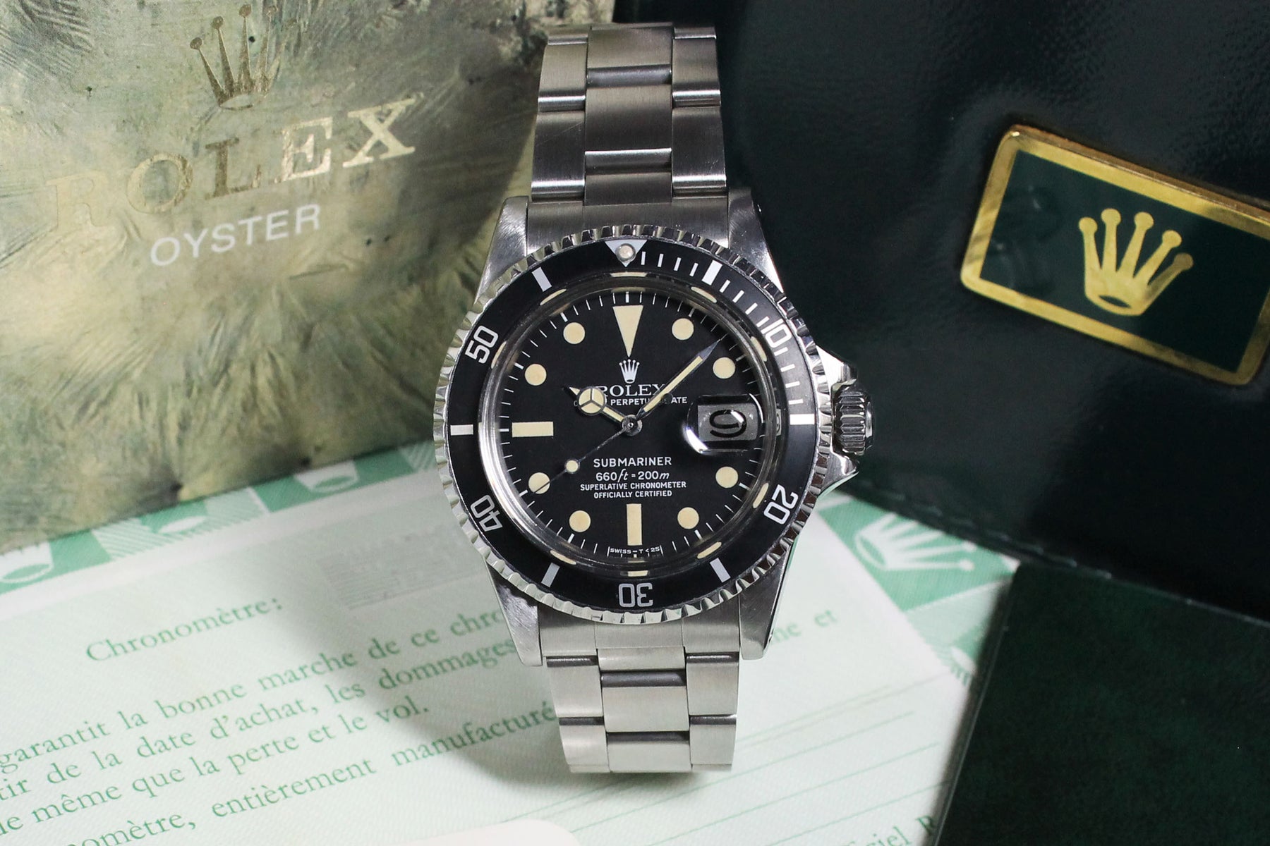 1978 Rolex Submariner Ref. 1680 (with Box & Papers)