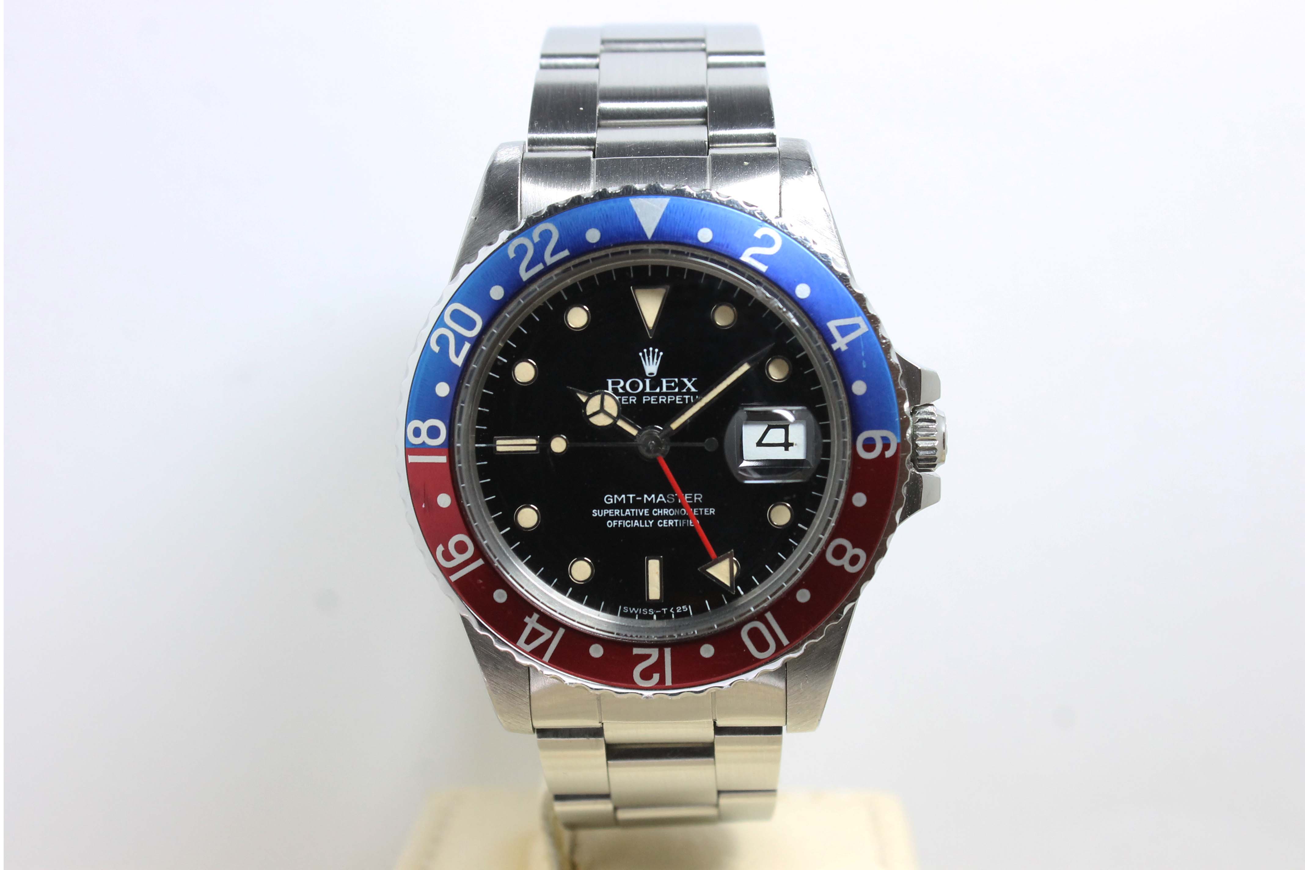 1984 Rolex GMT Master Glossy Dial Ref. 16750