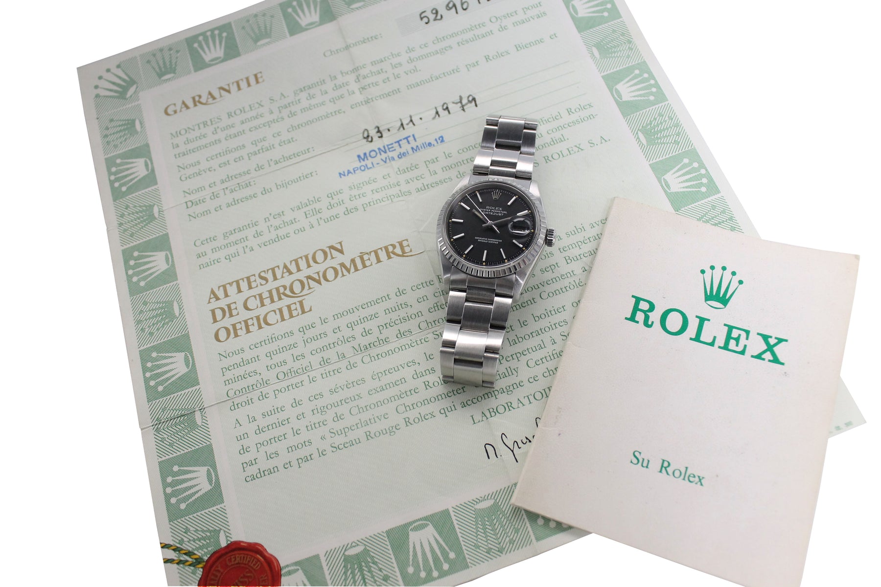 1977 Rolex Datejust 'Mint condition' Ref. 1603 (with Papers)