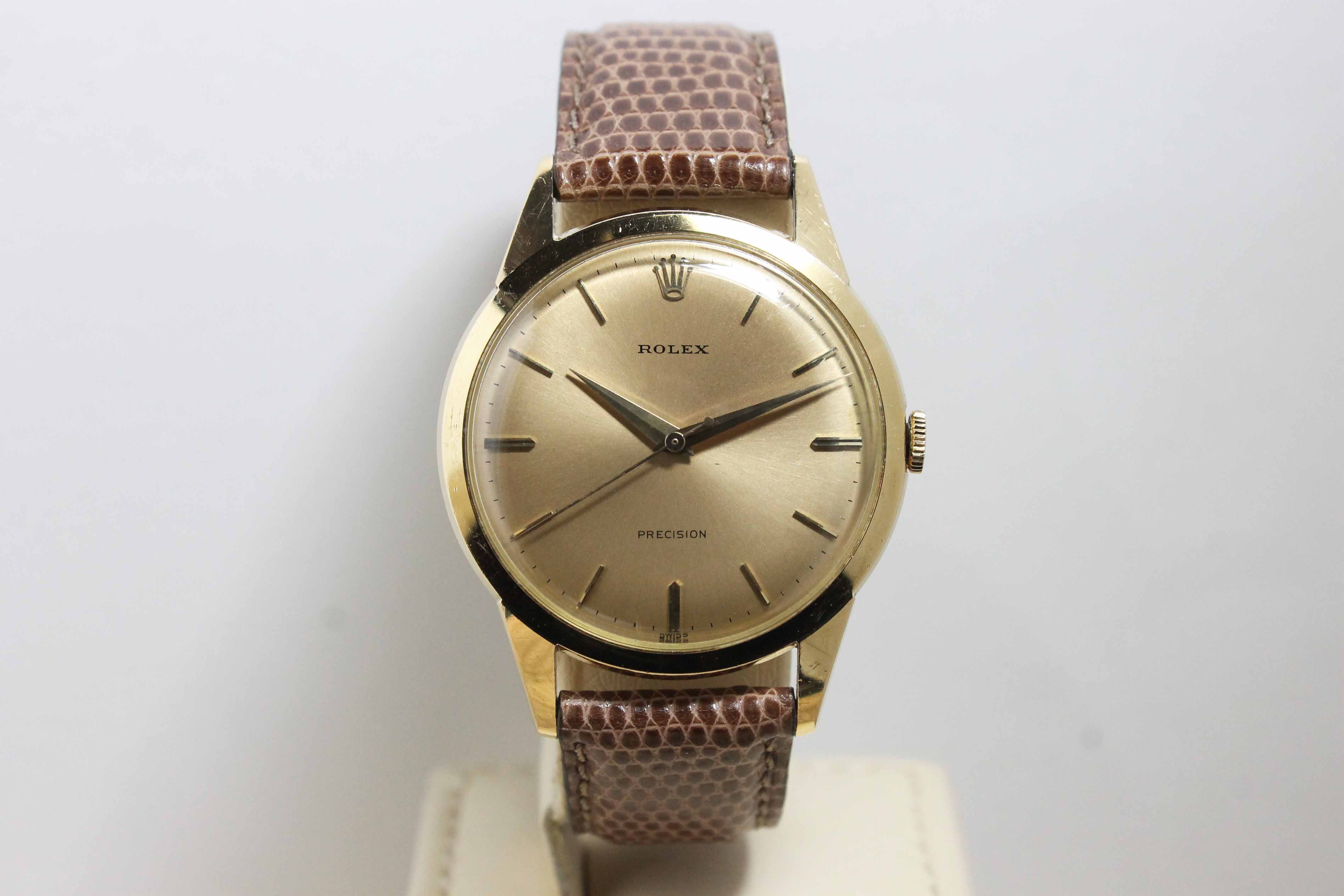 1960 Rolex Dress Watch Oversized Ref. 9004