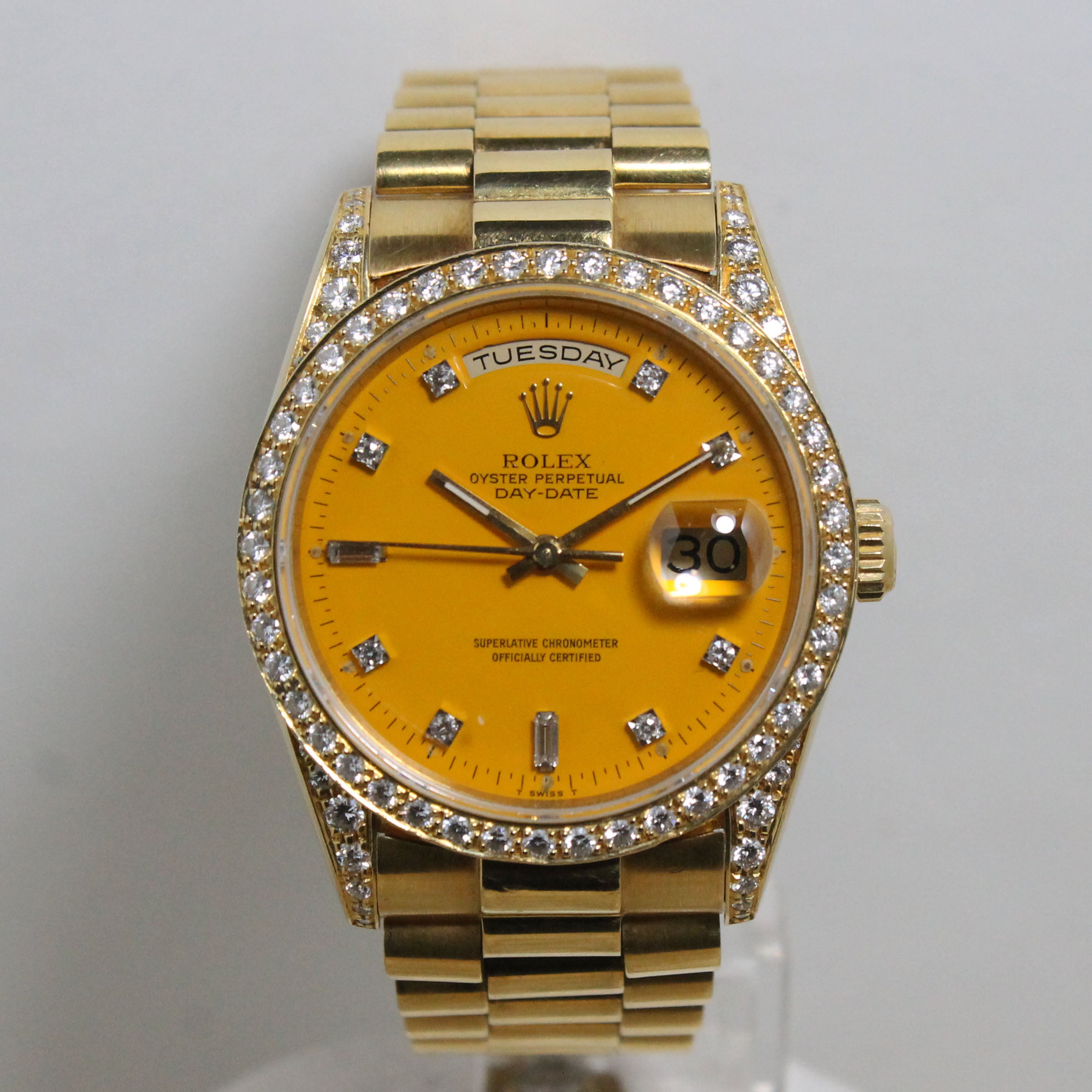 1988 Rolex Day Date 'Yellow Cab' Stella Ref. 18388